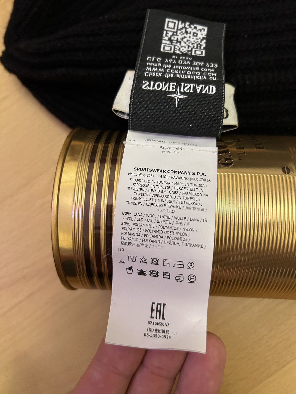 Stone Island Stone Island beanie wool Size ONE SIZE - 8 Thumbnail