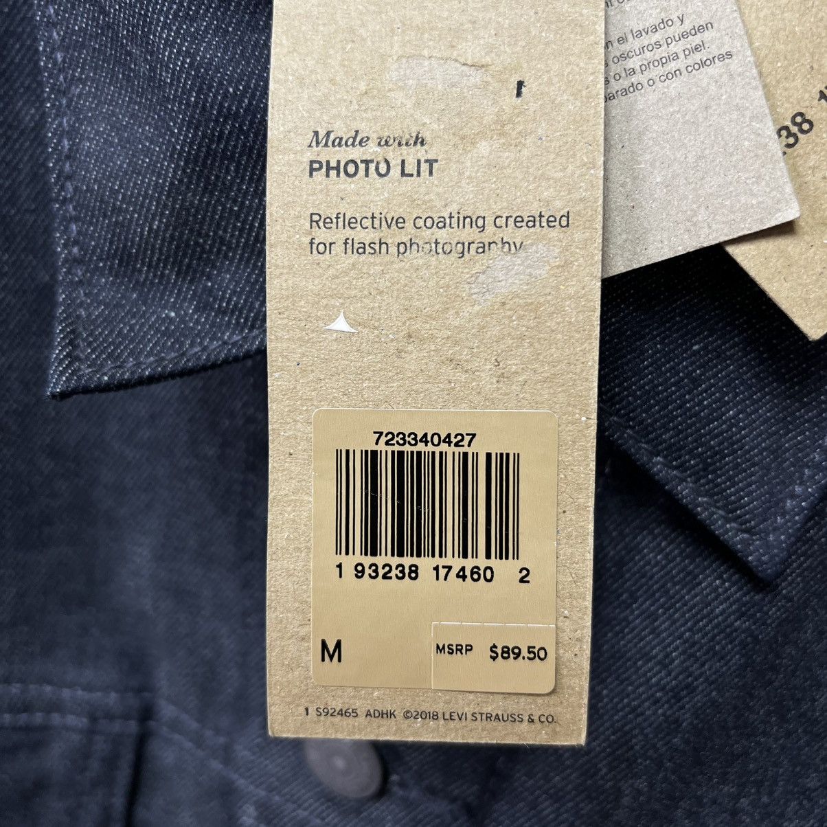 Levi's Levi’s Full Reflective Trucker Jacket Men’s NEW with tags Size US M / EU 48-50 / 2 - 14 Thumbnail