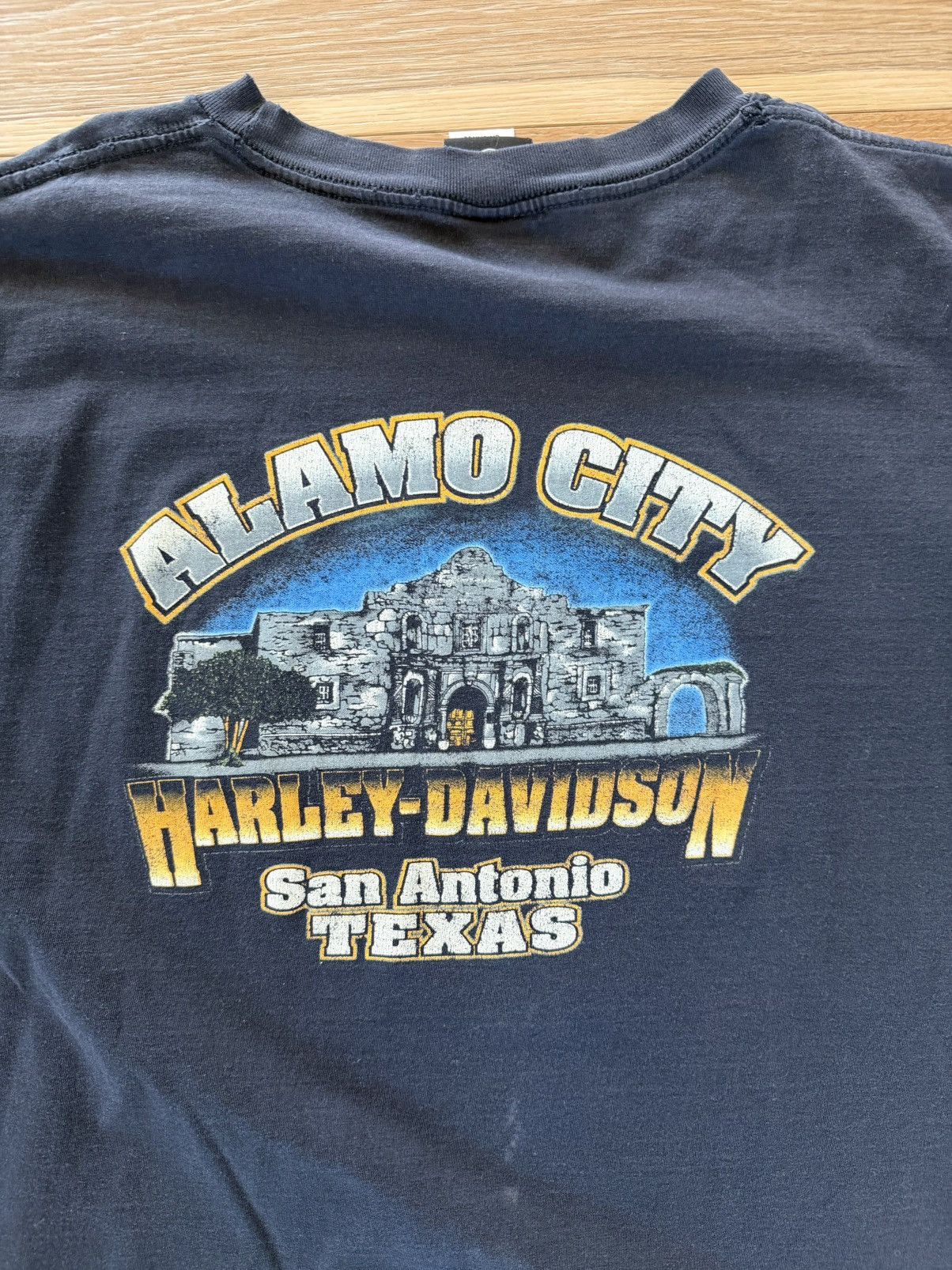 Harley Davidson Vintage Harley Davidson Alamo City San Antonio Tee Size US XXL / EU 58 / 5 - 4 Thumbnail
