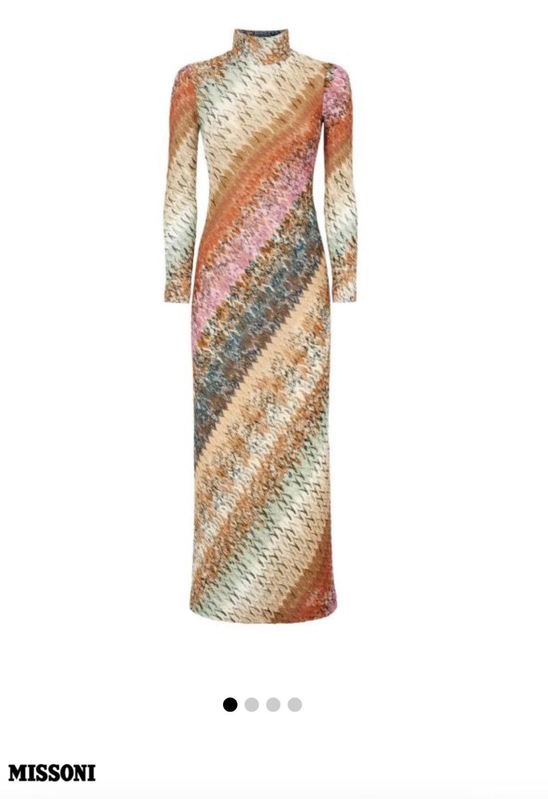 Missoni Missoni Long Dress-Shaded Wool Raschel *BRAND NEW* Size M / US 6-8 / IT 42-44 - 1 Thumbnail