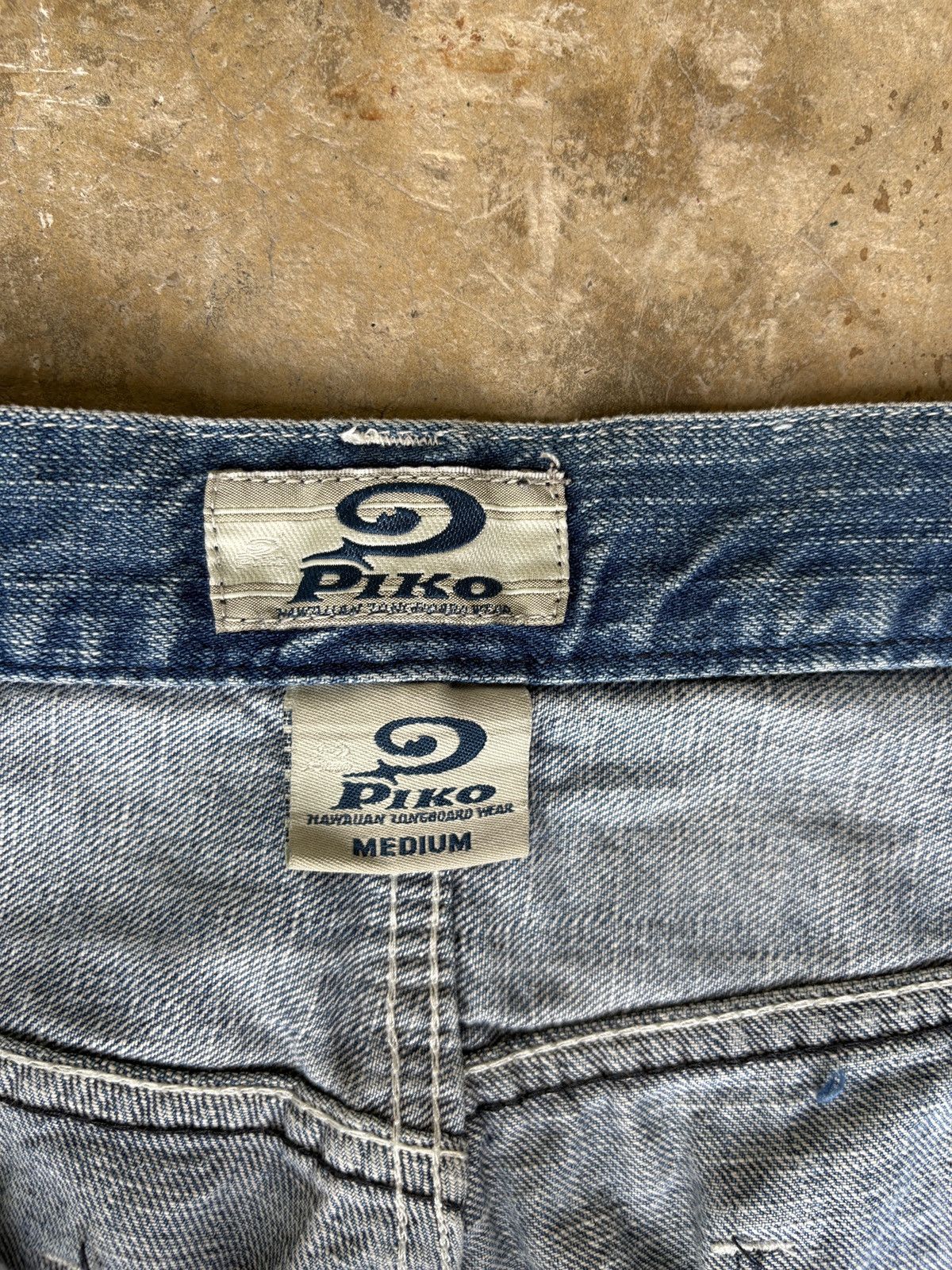 Vintage Hawaii Piko Vintage Y2K Cargo Pant Denim Baggy Surf Size US 30 / EU 46 - 6 Thumbnail