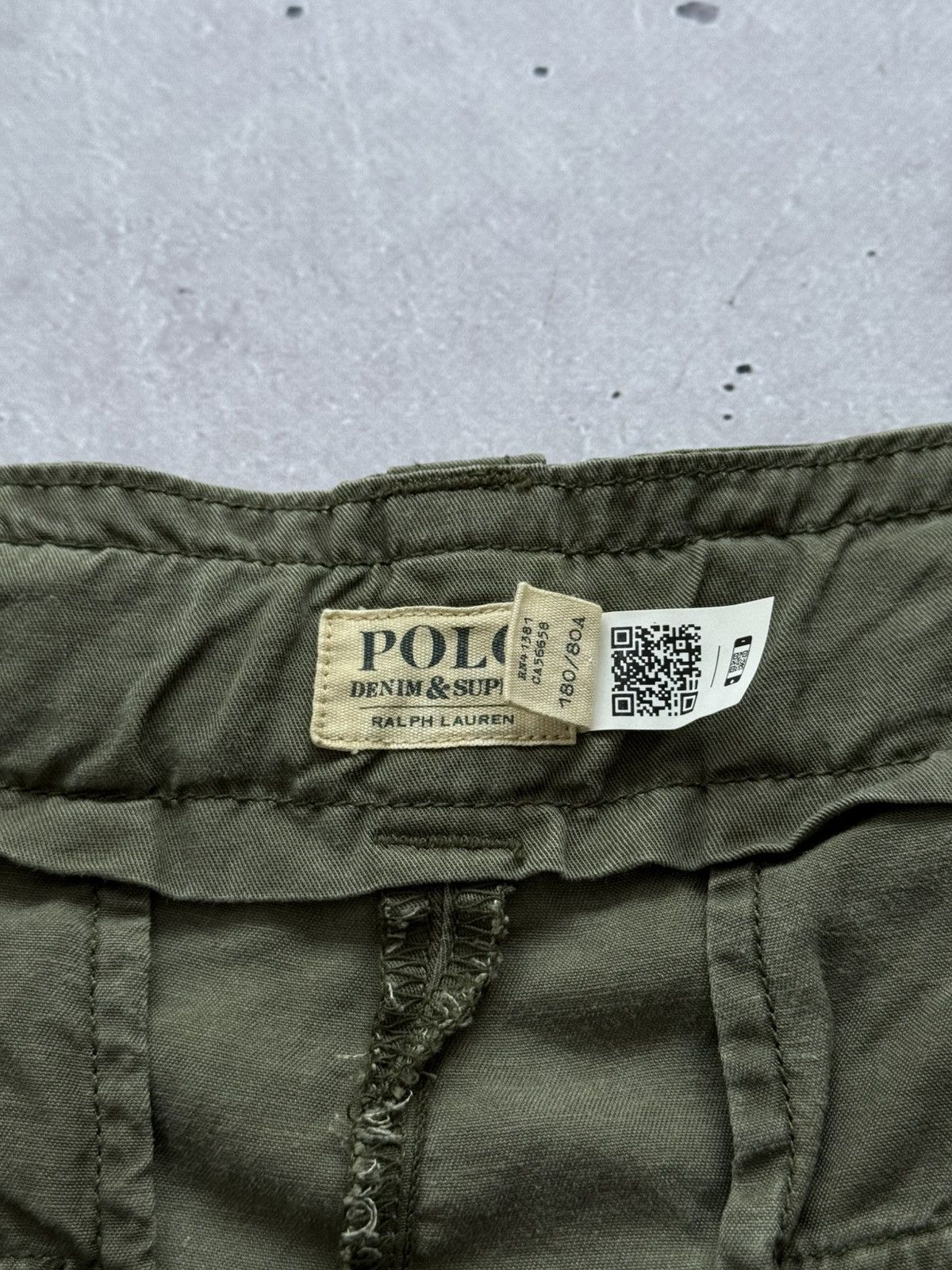 Polo Ralph Lauren Vintage Polo Ralph Lauren Denim Supply Military Cargo Pants Size US 30 / EU 46 - 12 Thumbnail