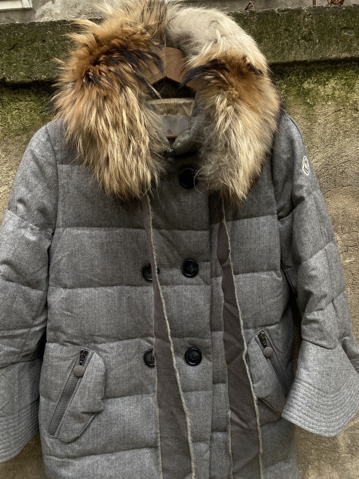 Moncler Moncler Fur Down Patch Jacket Size S / US 4 / IT 40 - 7 Thumbnail