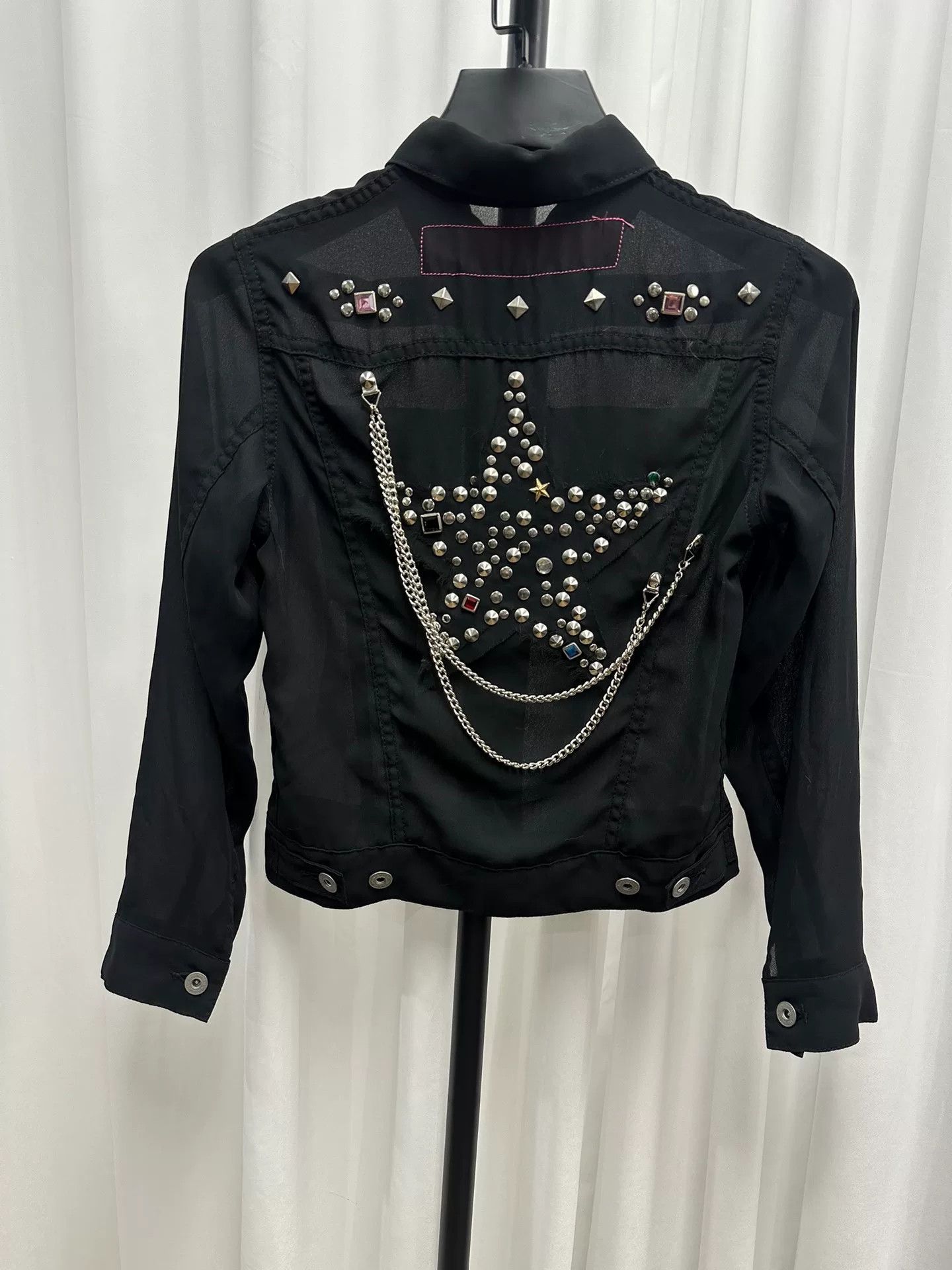 Junya Watanabe Junya Watanabe Sheer Gemstone Jacket Size S / US 4 / IT 40 - 1 Thumbnail