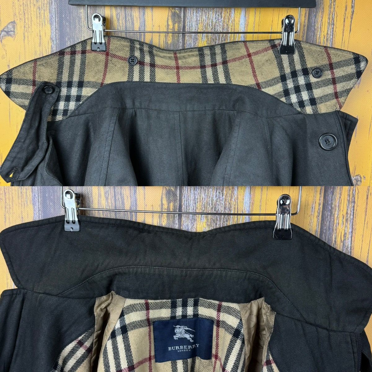 Burberry Burberry London Wax Jacket Archive Vintage Size US L / EU 52-54 / 3 - 17 Thumbnail