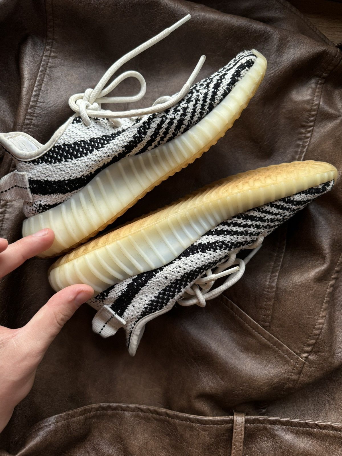 Adidas × Kanye West × Yeezy Adidas Yeezy Boost 350 V2 Zebra sneakers Size US 4.5 / IT 34.5 - 7 Thumbnail