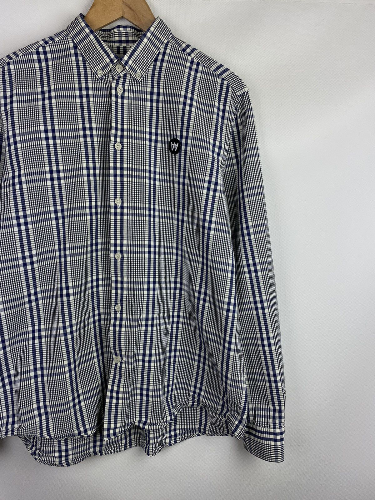 Wood Wood Wood Wood men’s checked long sleeve button up shirt size XL Size US XL / EU 56 / 4 - 2 Thumbnail