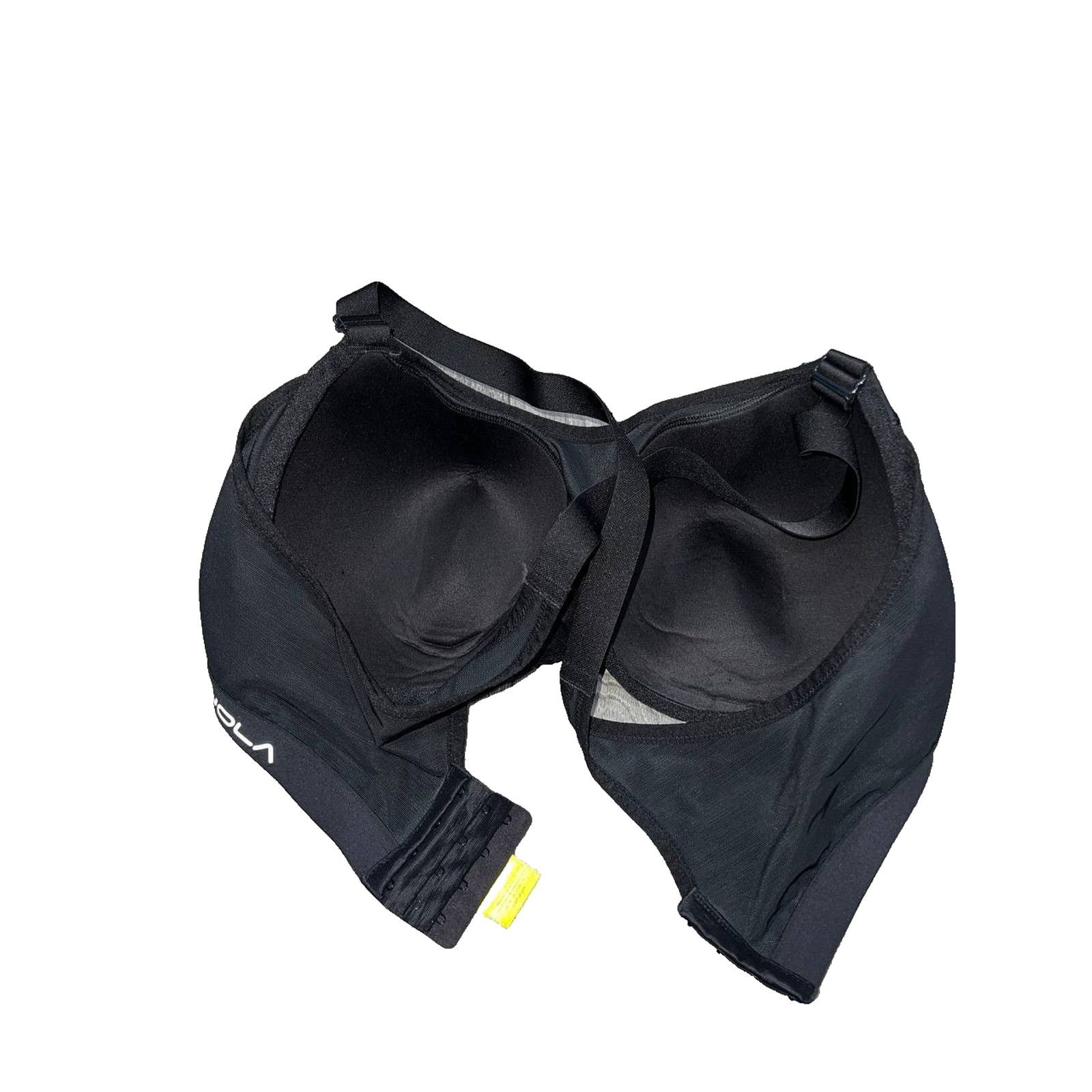 & Other Stories Nola black mesh overlay sports bra Size 38 DDD A003216 Size ONE SIZE - 3 Thumbnail