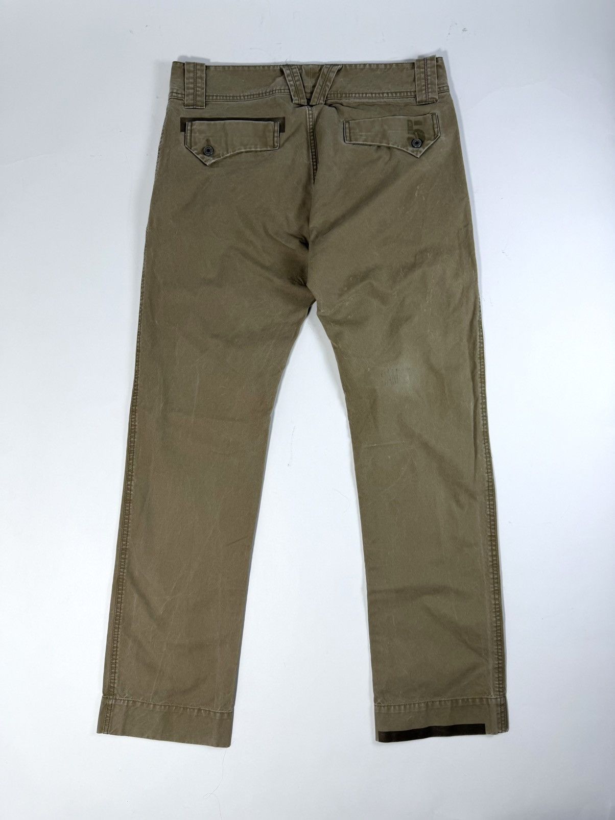 Diesel Diesel DSL 55 SAMPLE Tin Cloth Chinos Size US 32 / EU 48 - 4 Thumbnail