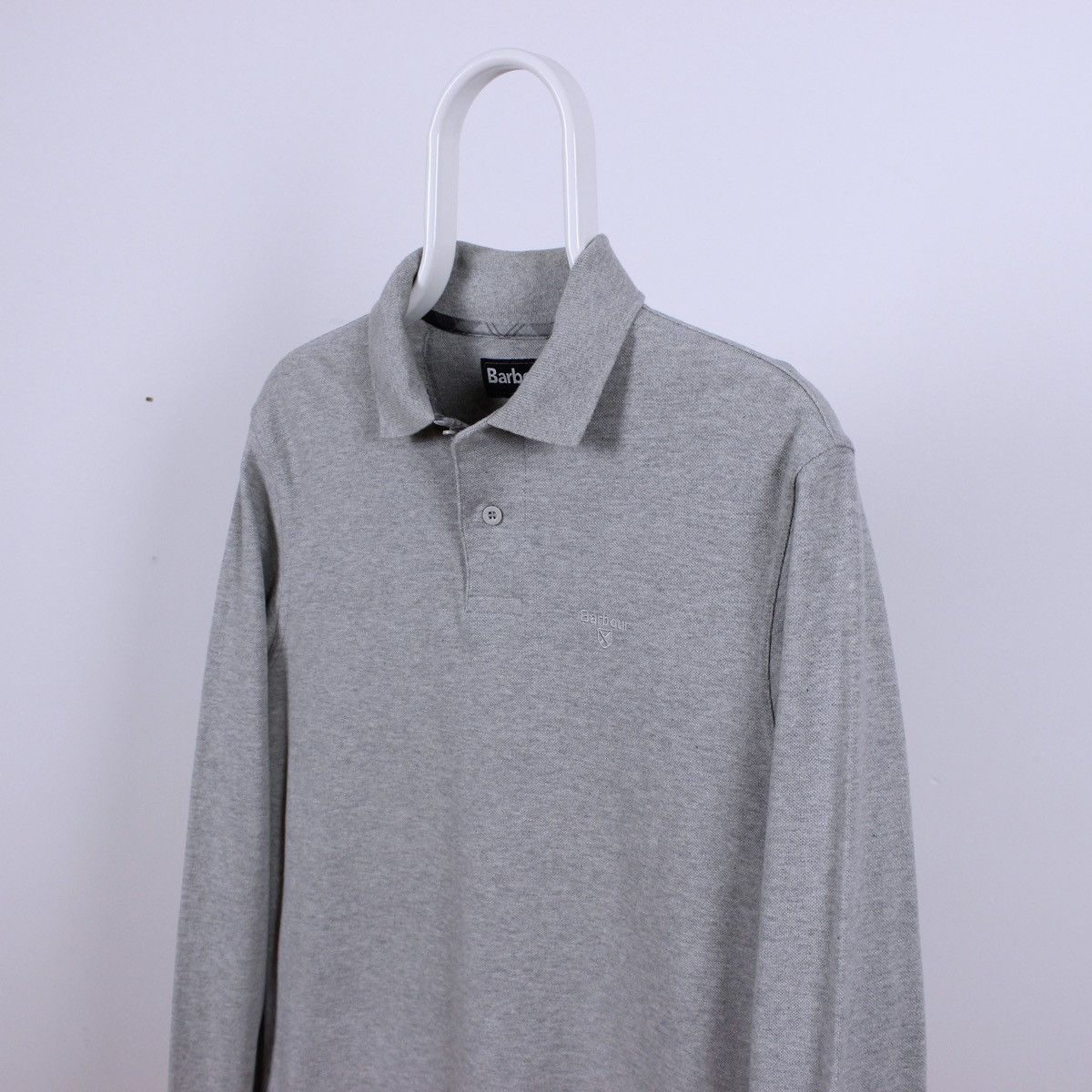 Barbour Vintage Barbour Long Sleeve Polo Size US M / EU 48-50 / 2 - 1 Thumbnail
