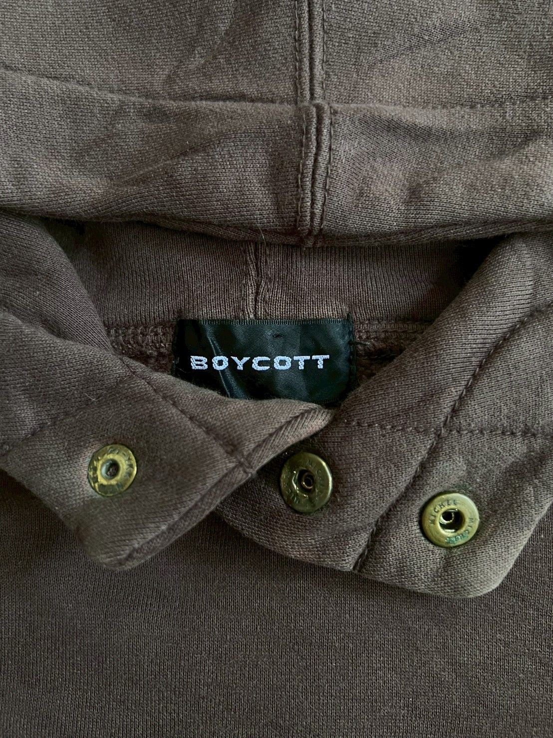 Vintage Vintage Boycott "CORPS" Hoodie Size US M / EU 48-50 / 2 - 8 Thumbnail