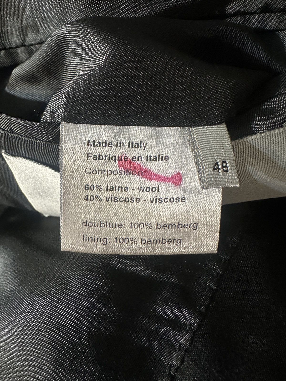 Dior Dior Homme SS04 “strip” coat Size US S / EU 44-46 / 1 - 8 Thumbnail