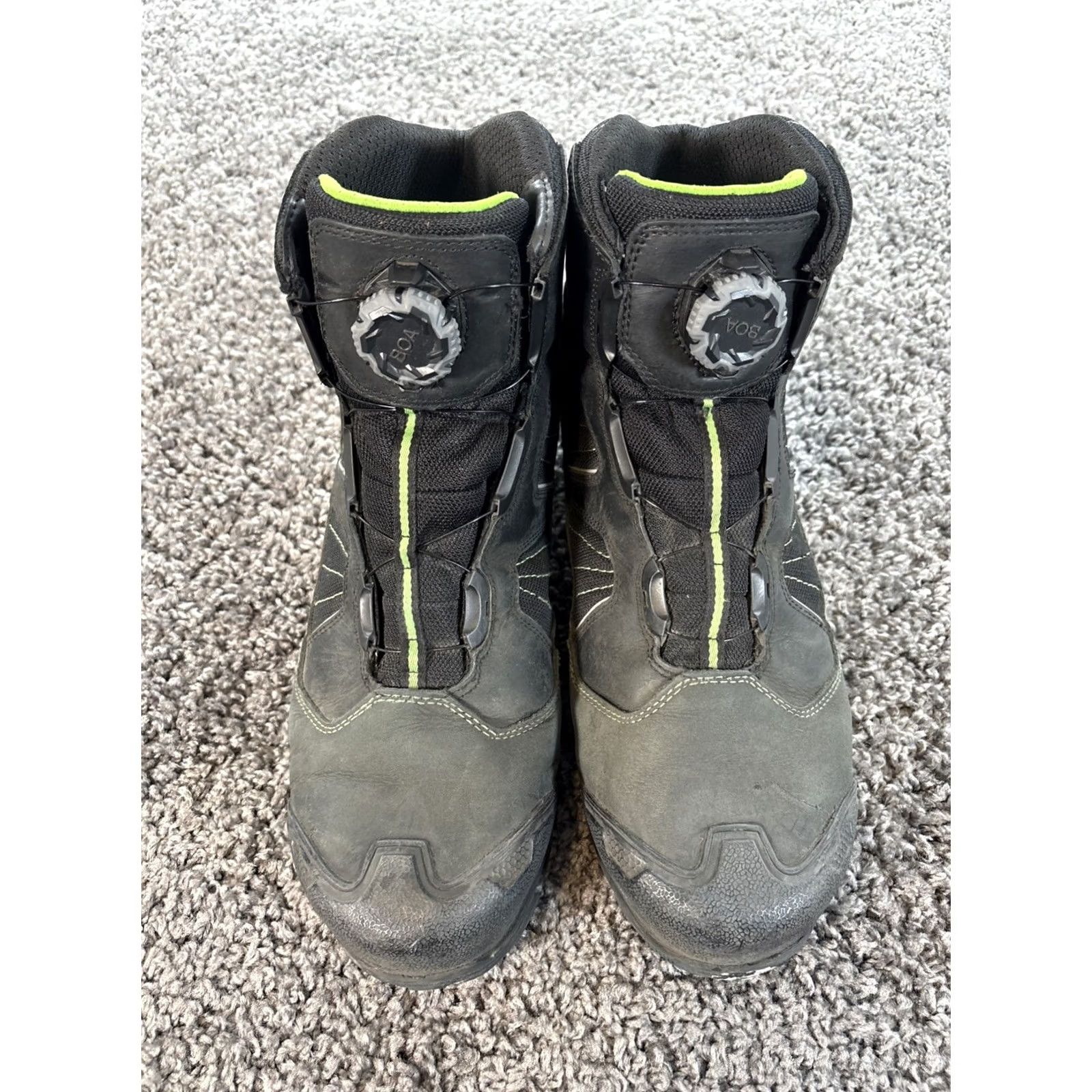 Refrigiwear VINTAGE? No. RefrigiWear Extreme Pac Boot Waterproof Anti-Slip BOA Fit Lacing! Size 14 Black Leather Rubber 14 Men Work & Safety Boots Size US 14 / EU 47 - 2 Thumbnail