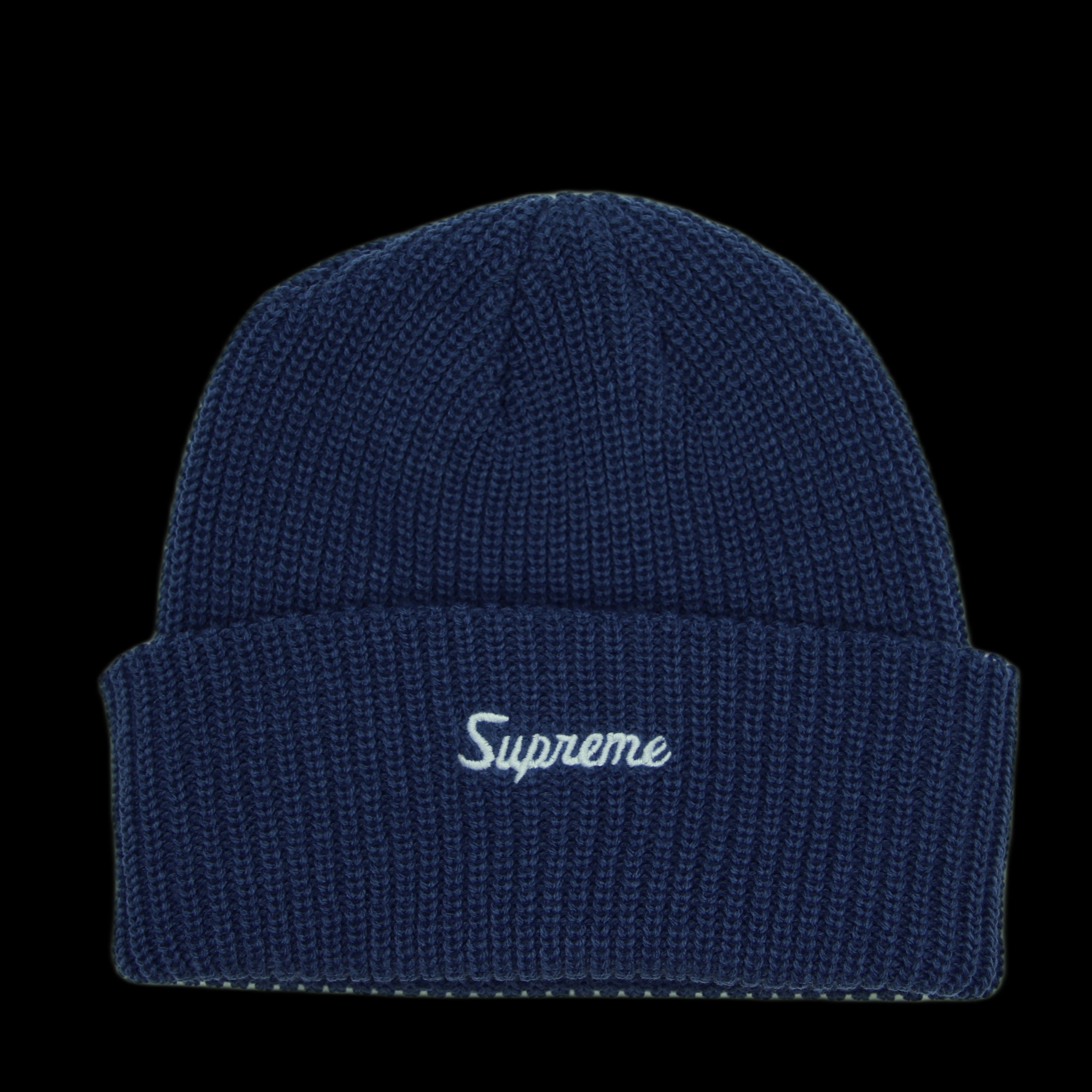 Beanie Cap Supreme Loose Gauge Striped Beanie Supreme Twisted