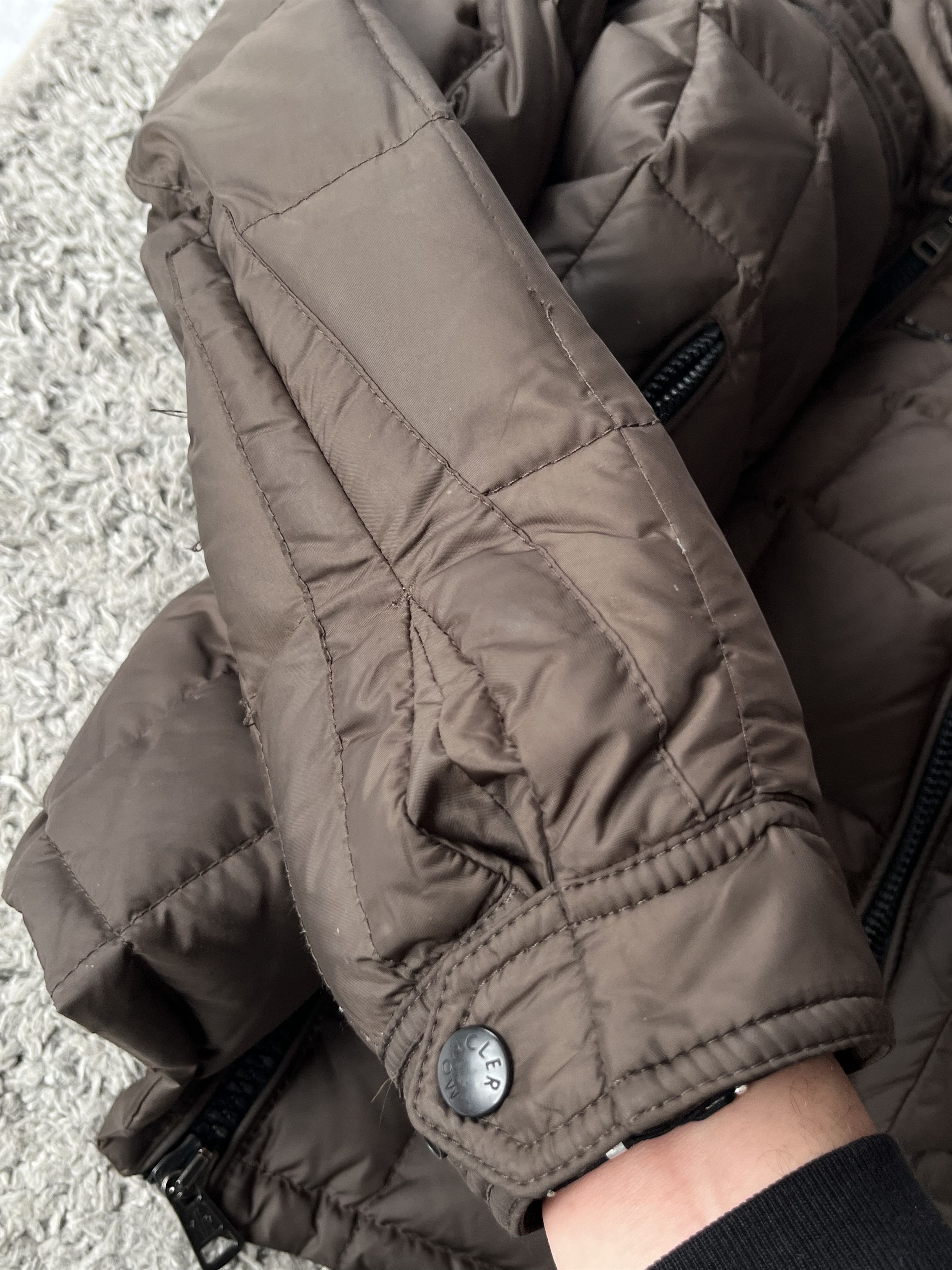 Moncler MONCLER AUBIN Very Rare Puffer Jacket MADE IN FRANCE Brown Size US M / EU 48-50 / 2 - 11 Thumbnail