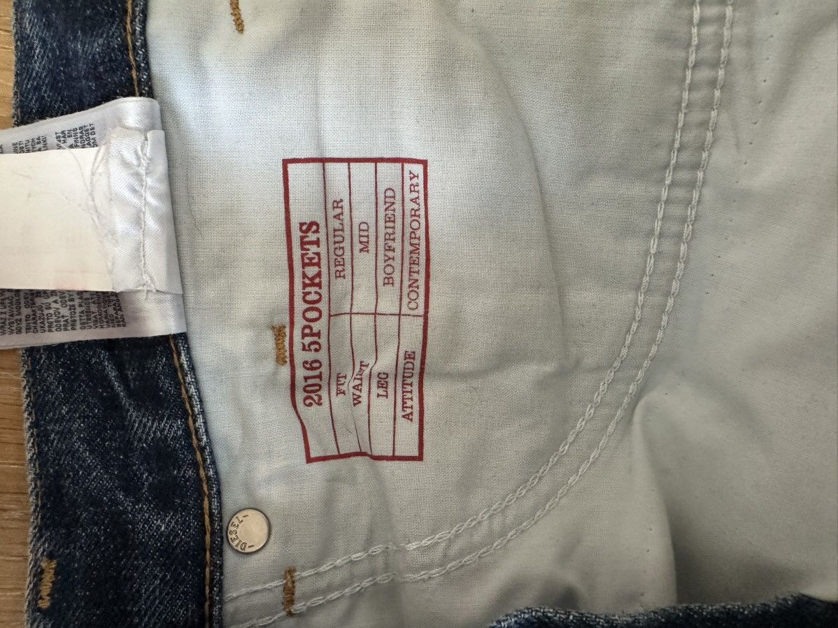 Diesel Diesel 2016 5 Pocket Boyfriend Blue Jeans Size 26" / US 2 / IT 38 - 12 Thumbnail