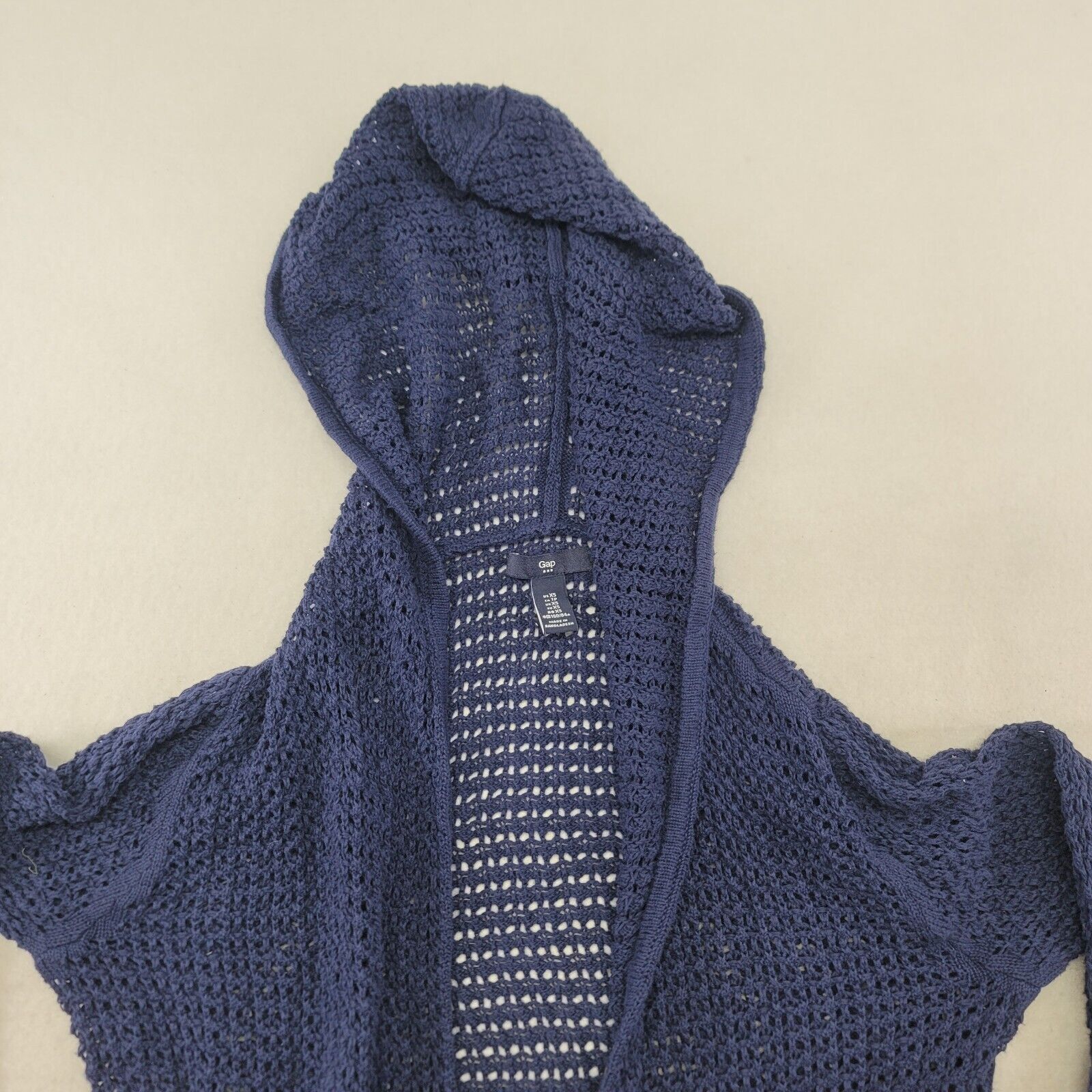 Gap Gap Casual Open Hooded Sweater Womens Size Extra Small Blue Size XS / US 0-2 / IT 36-38 - 1 Thumbnail