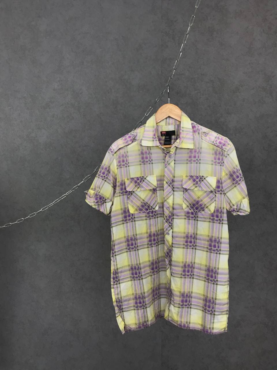Designer Diesel vintage designer shirt Size US M / EU 48-50 / 2 - 1 Thumbnail