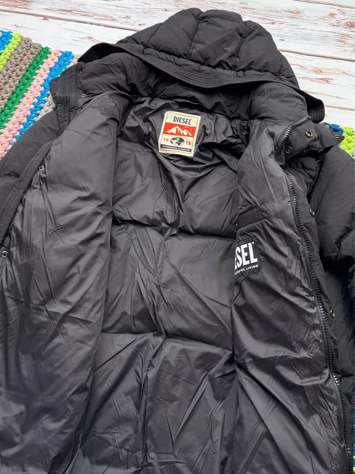 Diesel Diesel Winter Down Parka (V171)(D10) Size US L / EU 52-54 / 3 - 7 Thumbnail