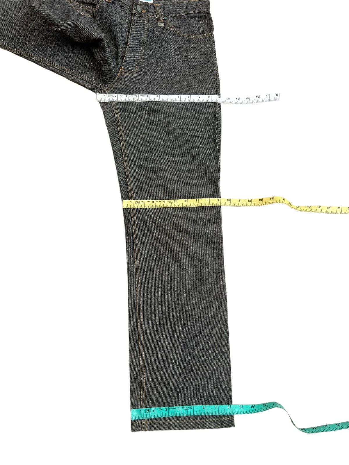 Yves Saint Laurent Vintage YSL Saint Laurent Jeans Grey Denim Jeans Size US 30 / EU 46 - 4 Thumbnail
