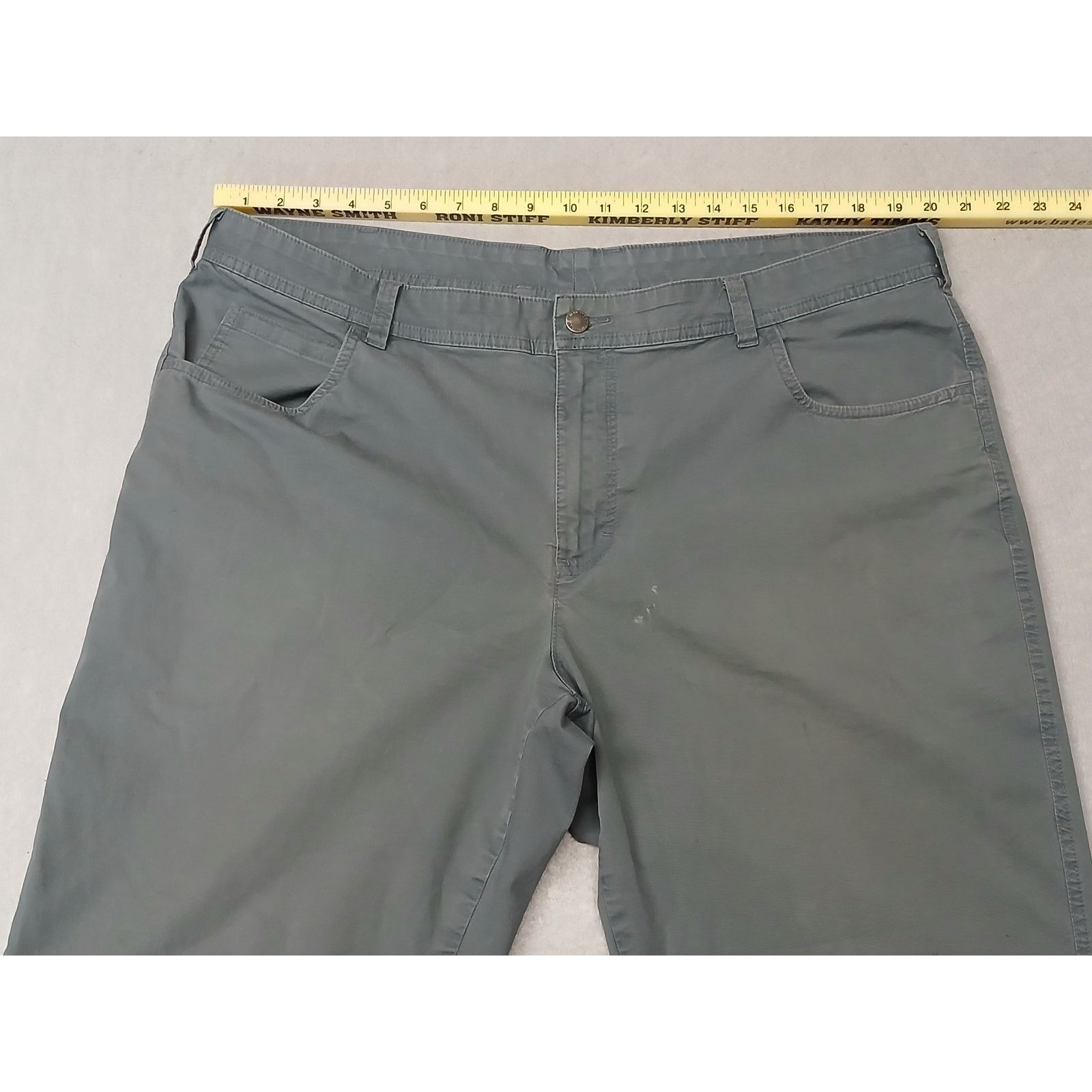 Columbia Columbia (40x30) Gray Regular Fit Lightweight Hiking Pants Size US 40 / EU 56 - 3 Thumbnail