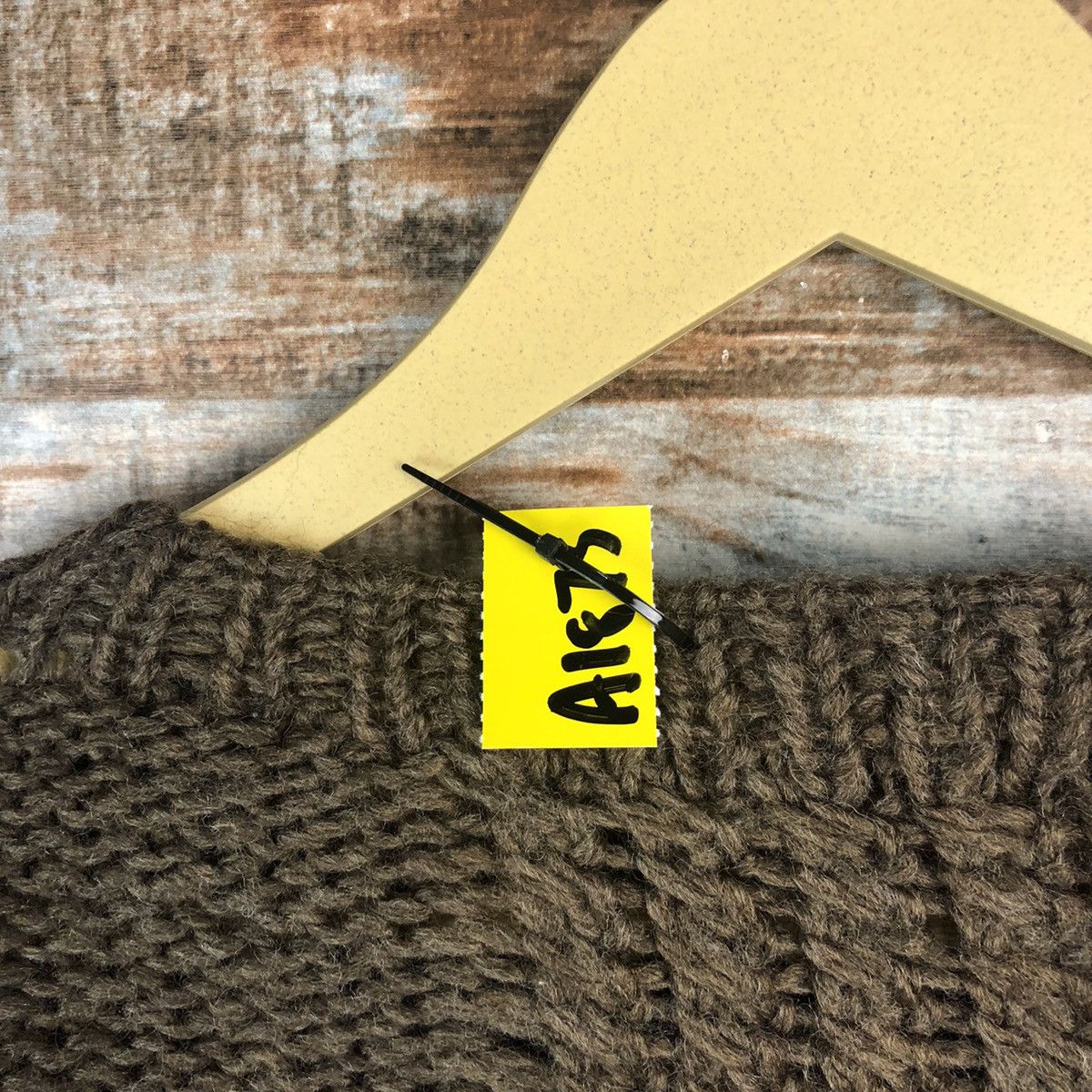 Homespun Knitwear × Japanese Brand Japanese Brand Brown Knitwear #A1873 Size M / US 6-8 / IT 42-44 - 10 Thumbnail