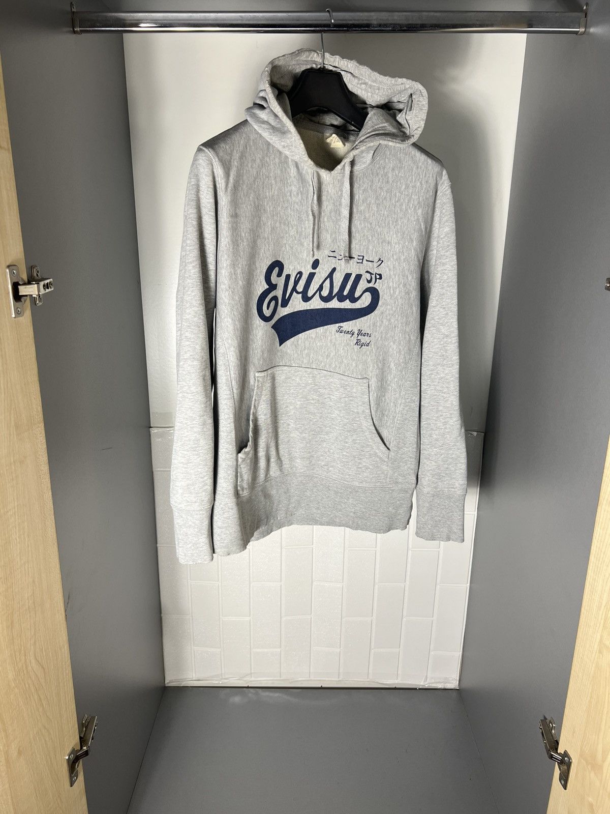 Evisu × Vintage VERY RARE EVISU TOKYO JAPAN STYLE HOODIE DESIGNER Y2K 90s Size US M / EU 48-50 / 2 - 2 Thumbnail