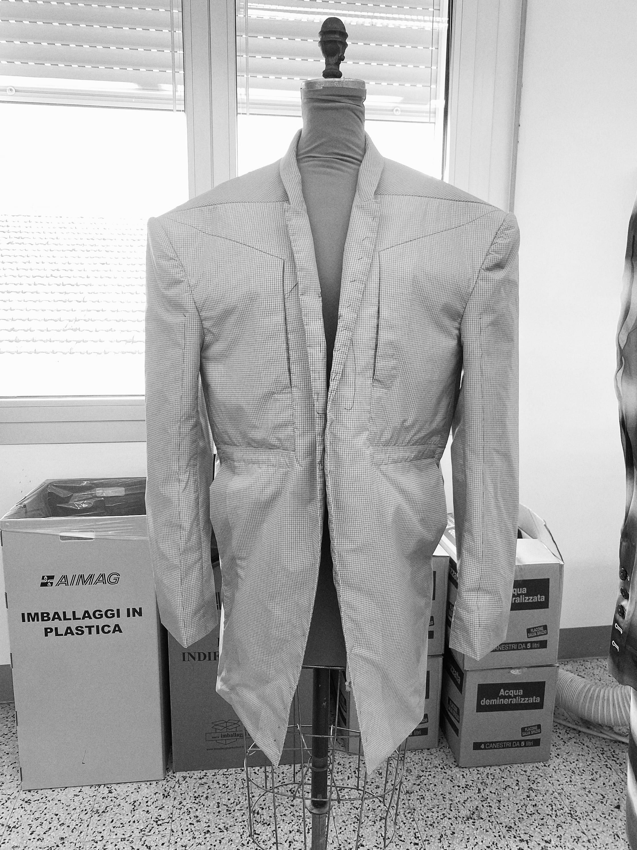 Rick Owens 💥1/1 SAMPLE TRANSTATLIN JUMBO RIPSTOP COAT SS23 Size US M / EU 48-50 / 2 - 5 Thumbnail