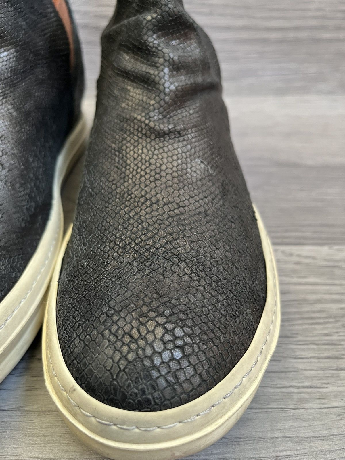 Officine Creative Officine creative snake skin ramones high top sneakers Size US 7 / EU 40 - 5 Thumbnail