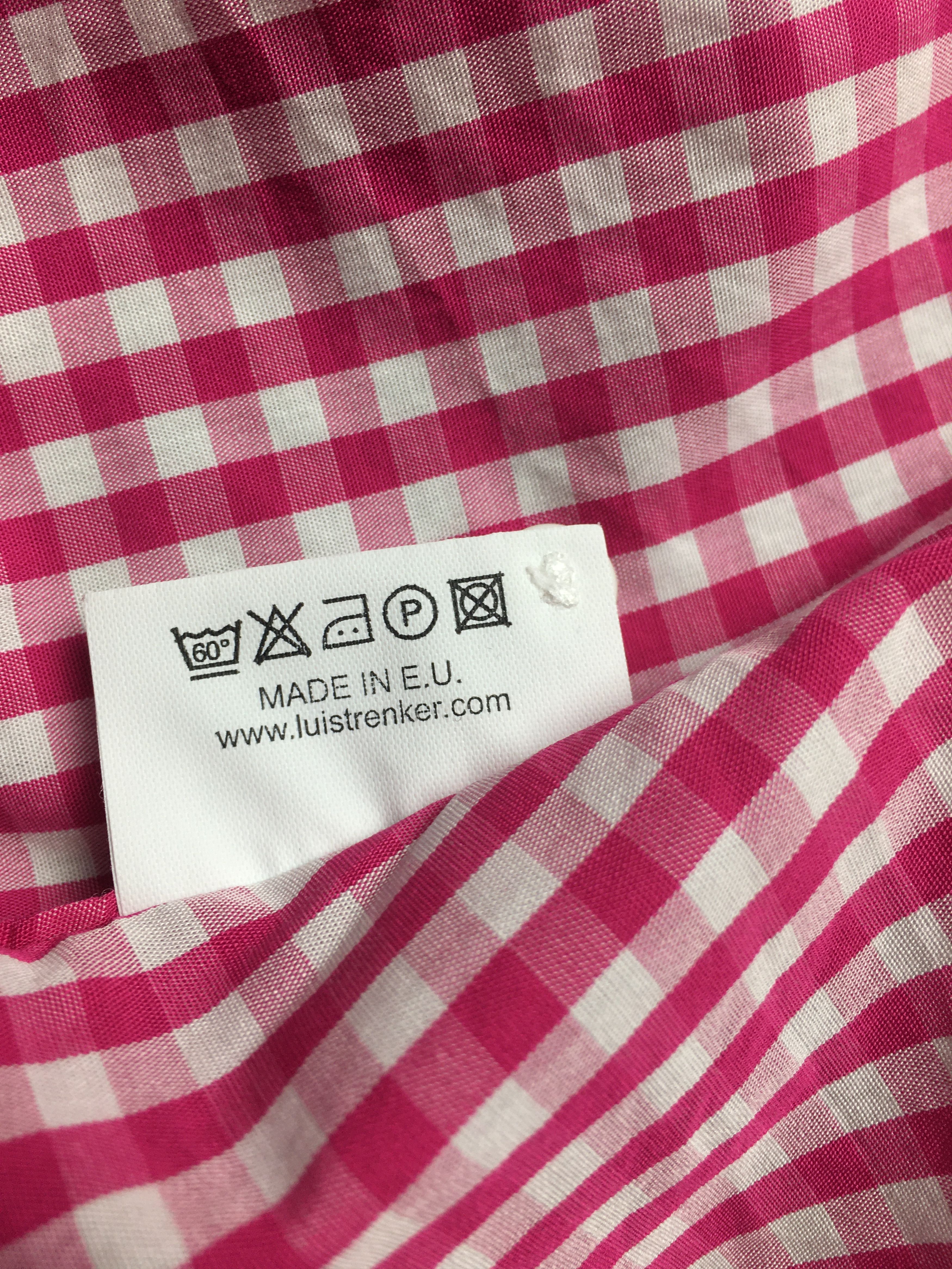 Other Luis Trenker Austrian Checked Shirt Blouse Size XS Size XS / US 0-2 / IT 36-38 - 11 Thumbnail