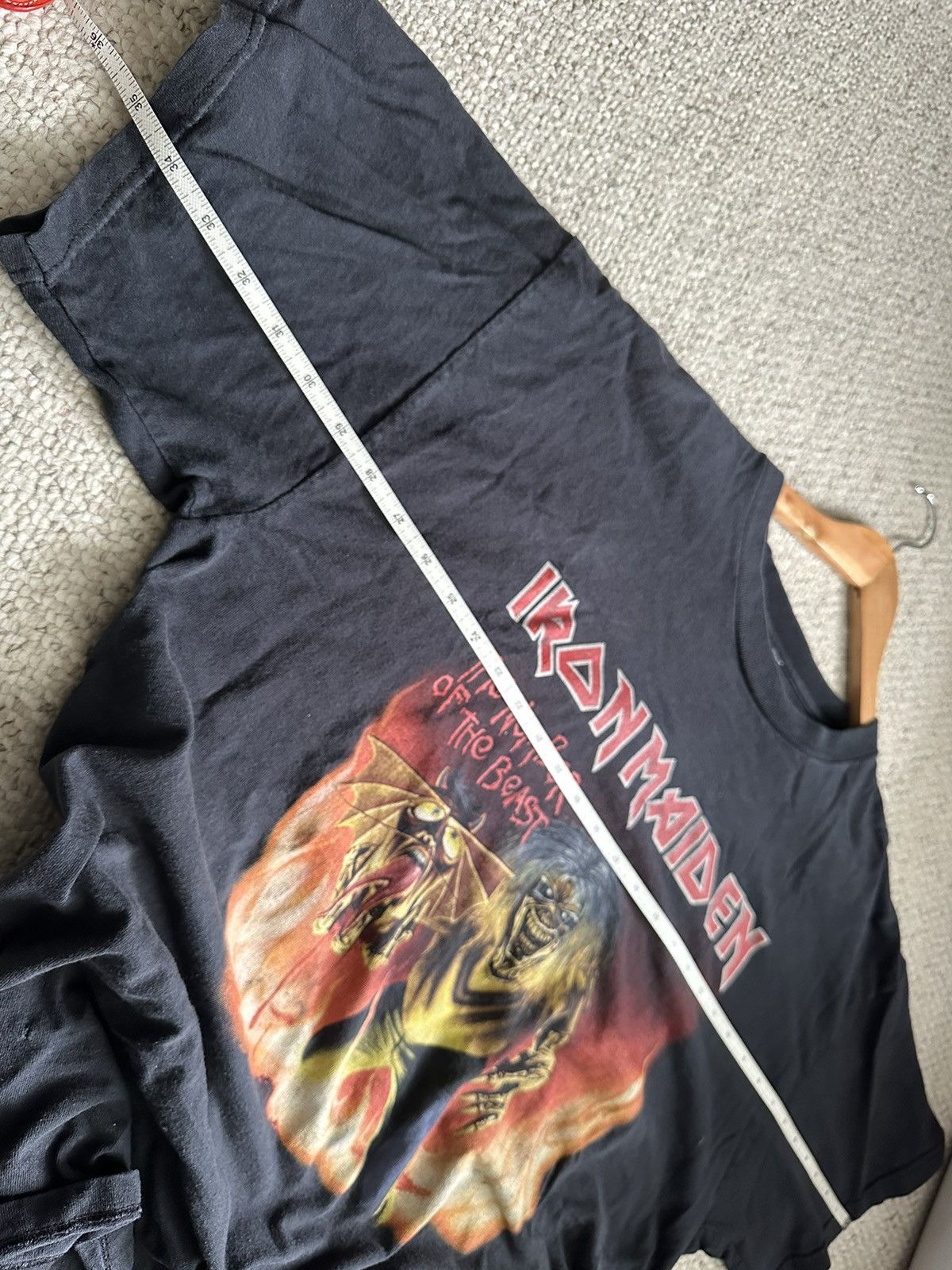 Band Tees Rare Vintage Iron Maiden Eddie Beast Metal VTG Rock Band tee Size US XL / EU 56 / 4 - 7 Thumbnail