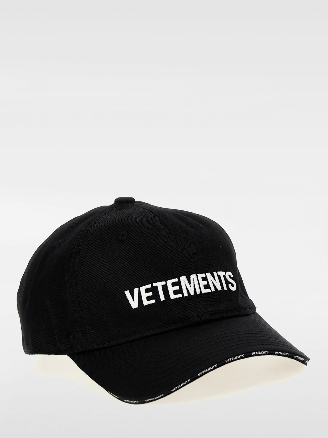 帽子 Vetements Black Logo Tour Cap Vetements Black Logo Tour Cap