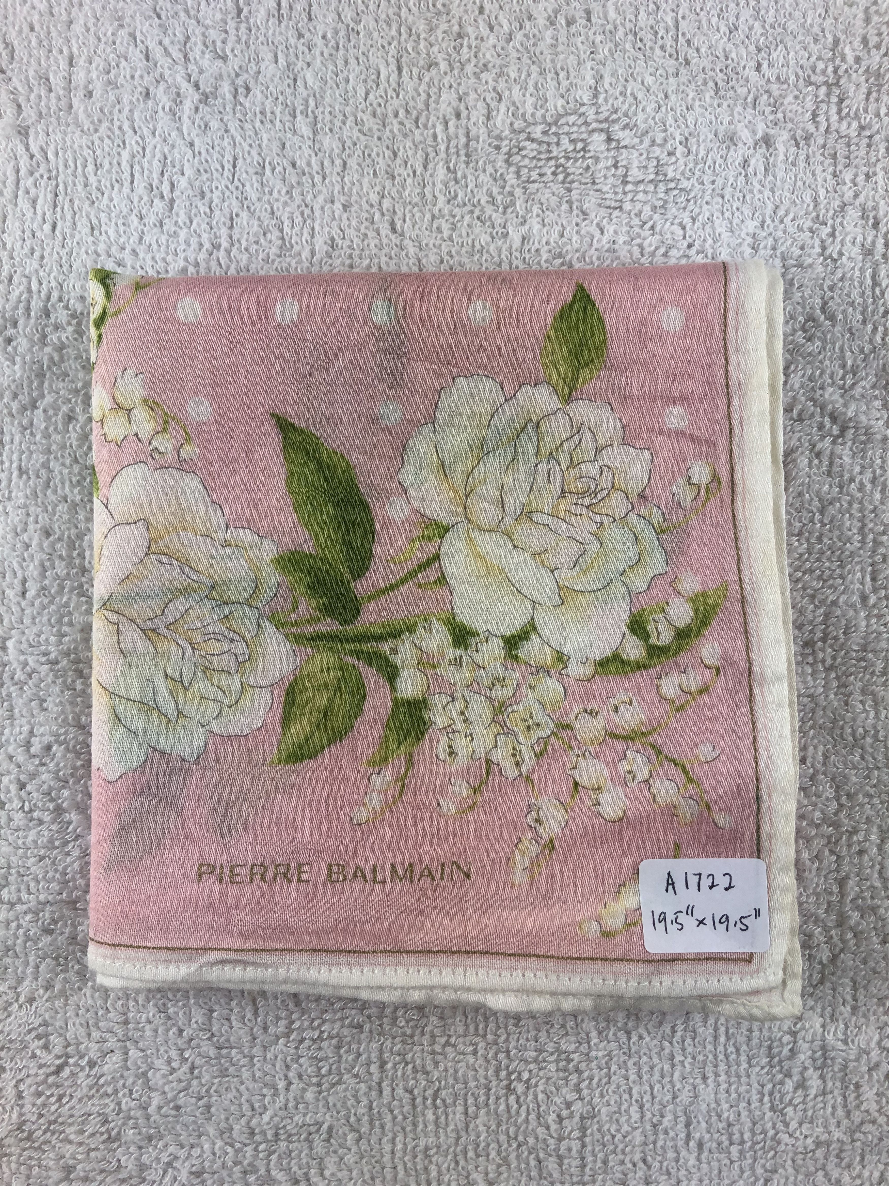 Pierre Balmain × Vintage Pierre Balmain Handkerchief / Bandana / Neckerchief Size ONE SIZE - 6 Thumbnail