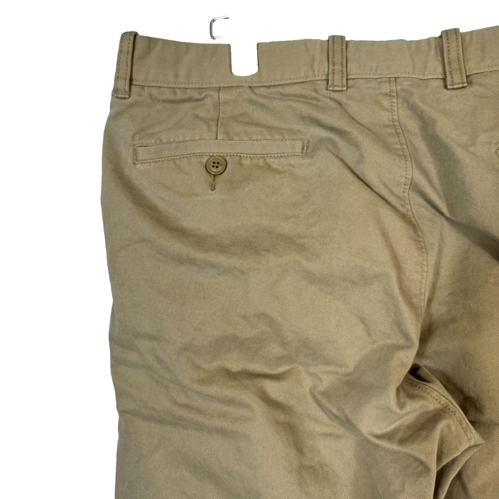 J.Crew J.Crew Essential Chino Pants 33W Khaki Cotton Mid Rise Straight Leg Womens Size 24" / US 00 / IT 34 - 7 Thumbnail