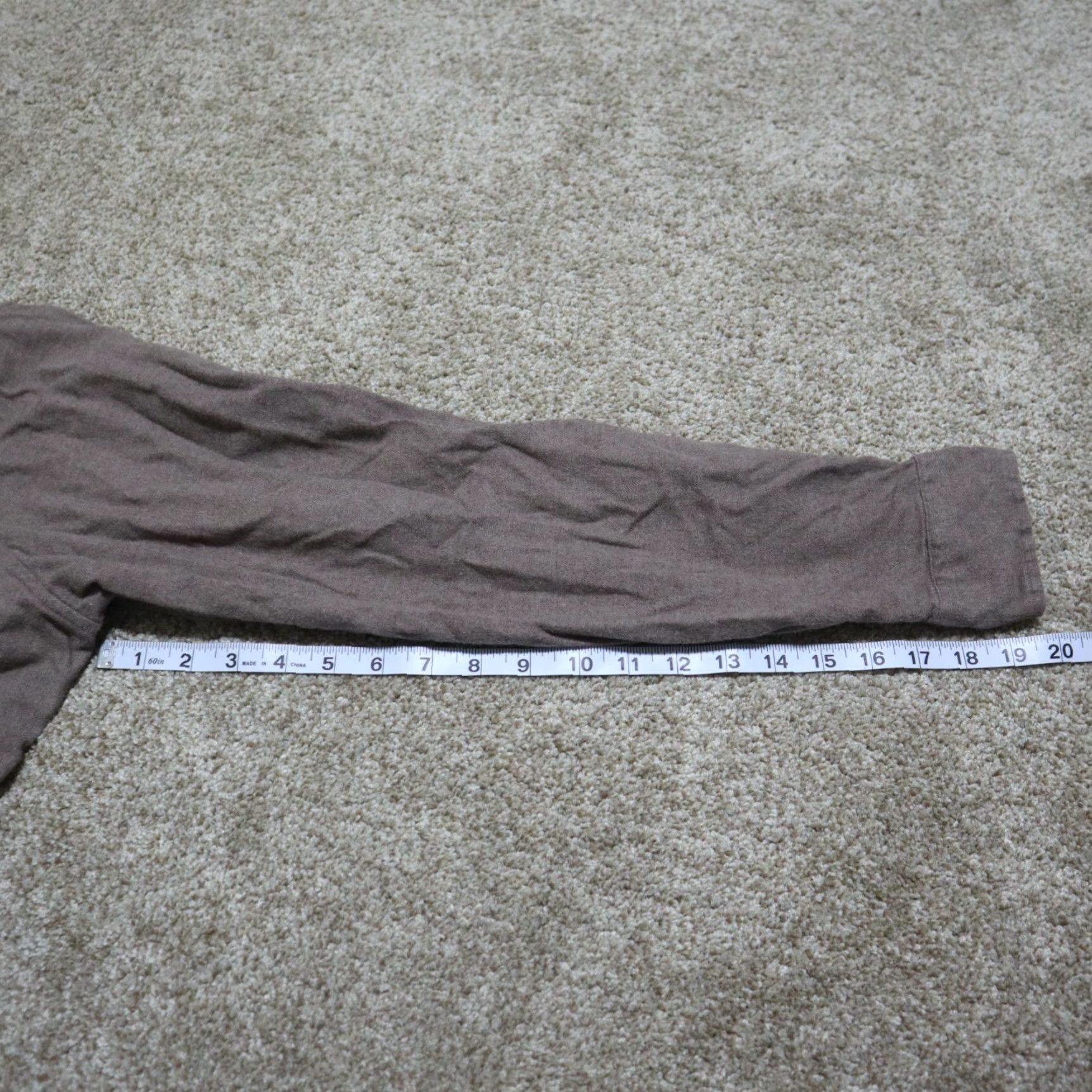 Lands' End Lands' End Shirt Brown 100% Cotton Corduroy Long Sleeve Button-Up Casual Mens Large Size L / US 10 / IT 46 - 7 Thumbnail
