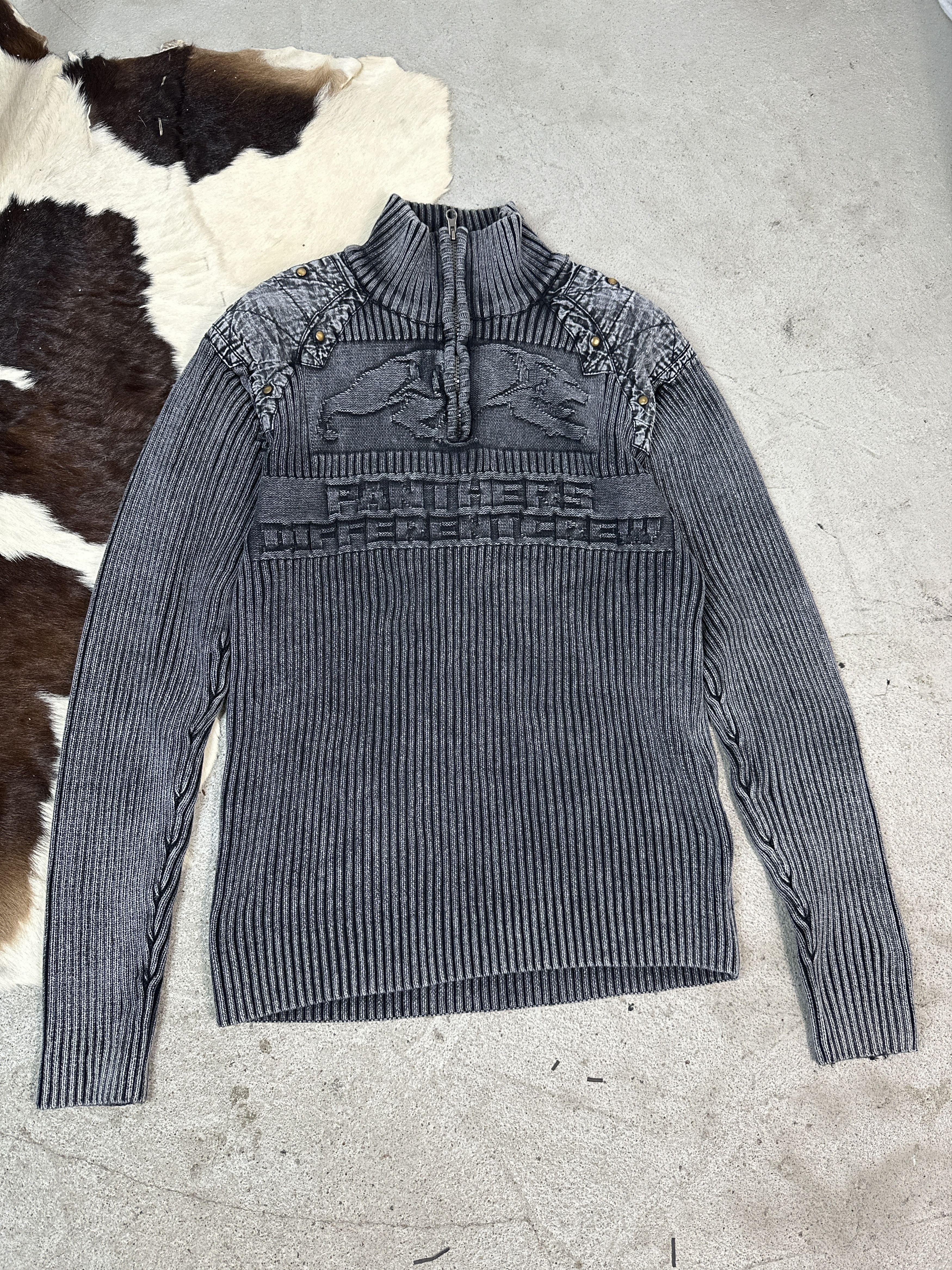 Vintage Faded Vintage Ribbed Sweater Size US M / EU 48-50 / 2 - 1 Thumbnail