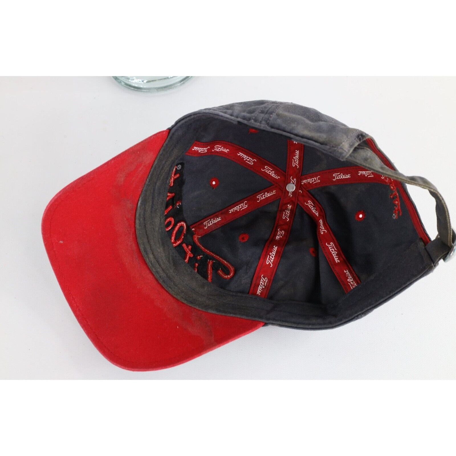 Titleist × Vintage Vintage Titleist Golf Thrashed Script Golfing Hat Size ONE SIZE - 11 Thumbnail