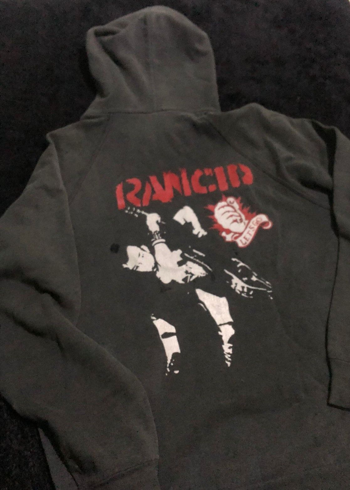Band Tees 90s Rancid Hoodie Screen Stars,Nofx,Bad Religion Size US L / EU 52-54 / 3 - 1 Thumbnail