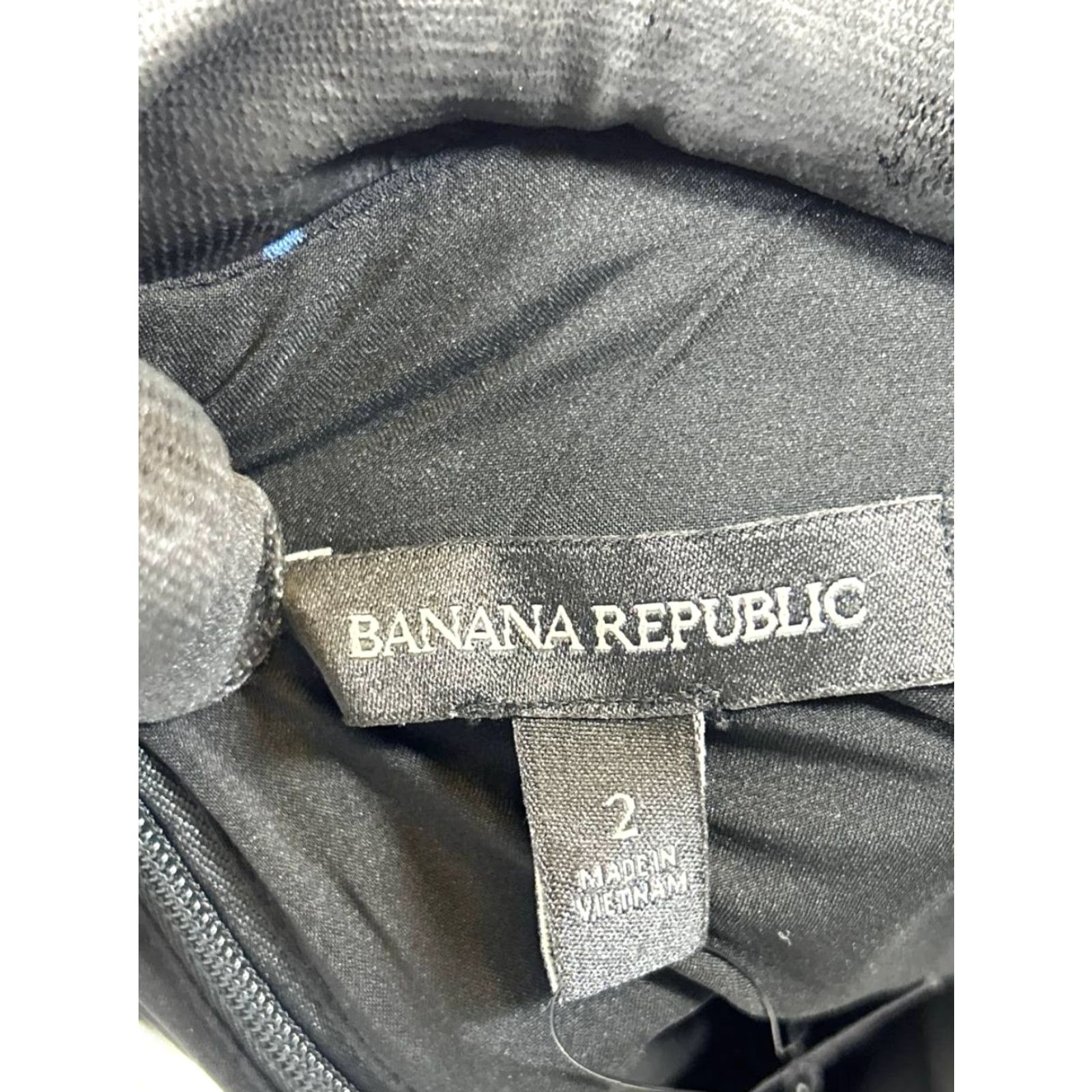 Banana Republic Banana Republic Dress Womens 2 Black Blue Pink Floral Wrap Blouson New Size XS / US 0-2 / IT 36-38 - 3 Thumbnail