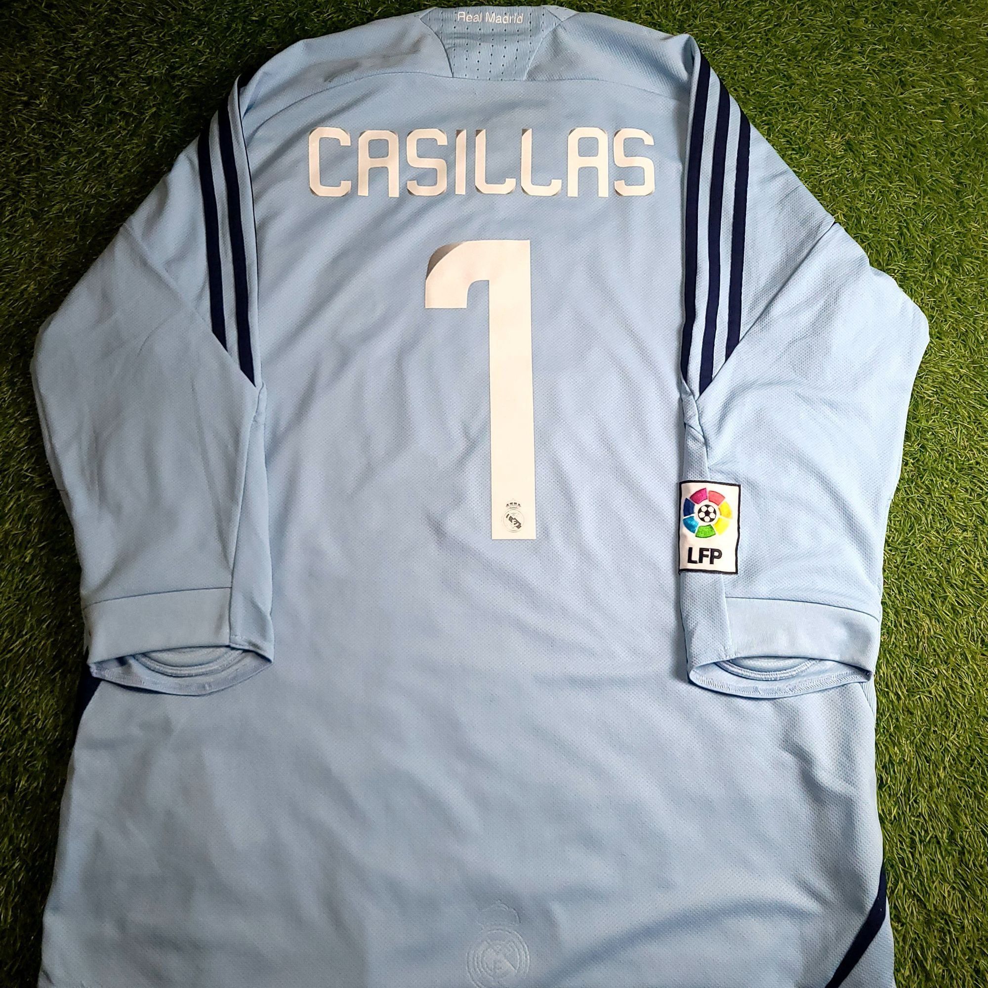 Adidas Casillas Real Madrid GK 2008 2009 Soccer Jersey XL Size US XL / EU 56 / 4 - 1 Thumbnail