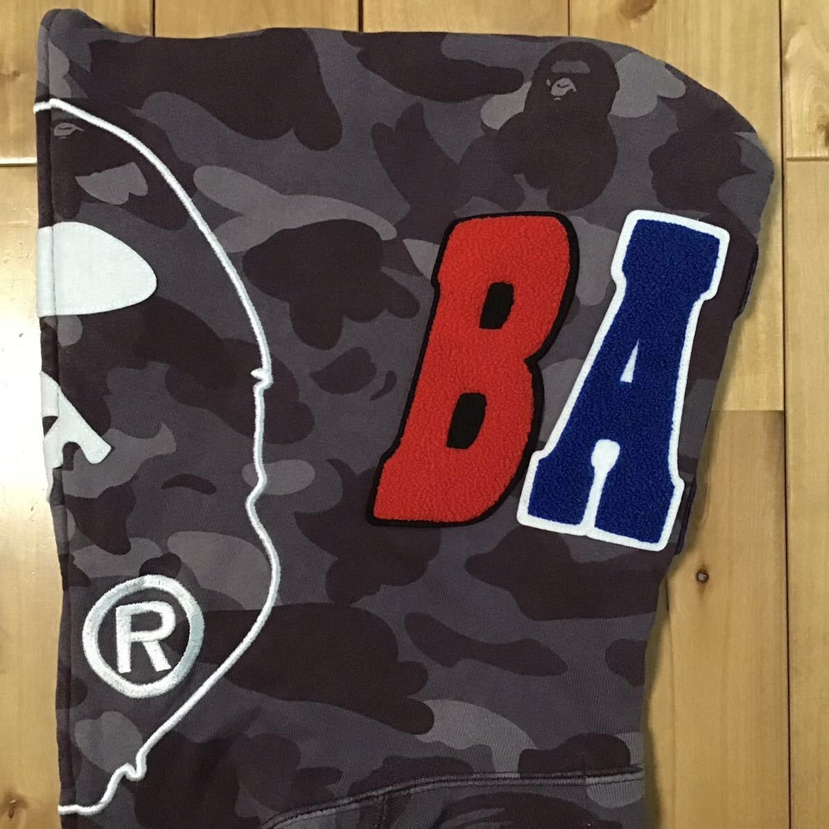 Bape BAPE head full zip Hoodie BAPE camo burgundy a bathing ape Size US M / EU 48-50 / 2 - 5 Thumbnail