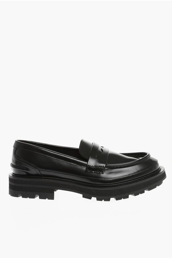 Alexander McQueen o1y1024 Loafers in Black Size US 6 / EU 39 - 2 Thumbnail