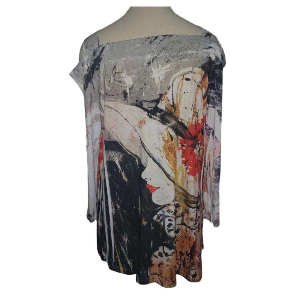 Designer CT1693 Impulse California Ladies Long Sleeve Top L Size L / US 10 / IT 46 - 5 Thumbnail