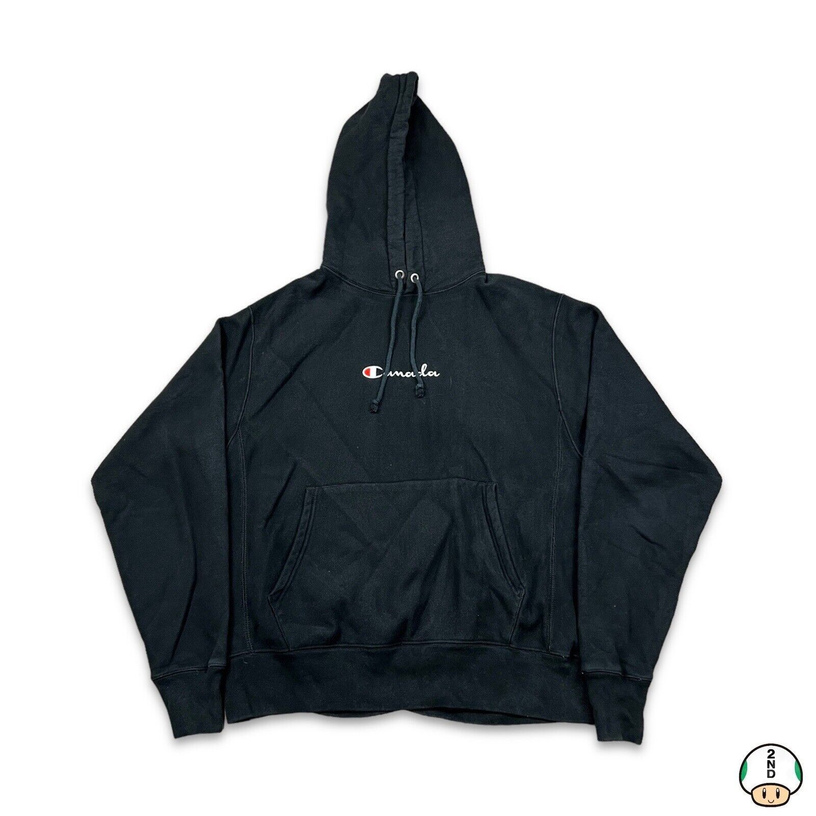 Champion × Stussy Stussy x Champion Hoodie reverse weave | Grailed