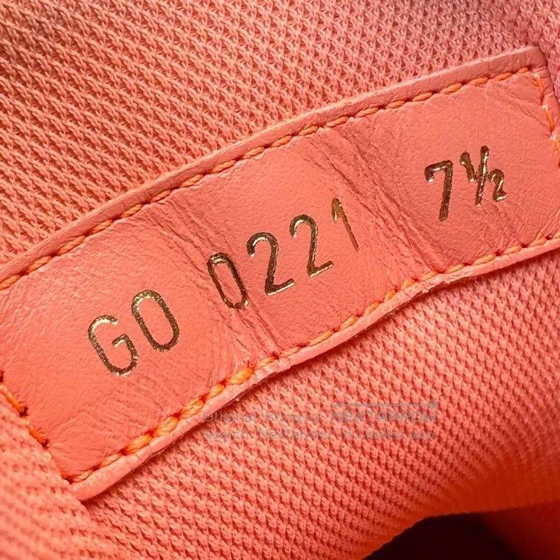Louis Vuitton Louis Vuitton Trainer Orange Prestige Denim shoes Size US 7.5 / EU 40-41 - 5 Thumbnail