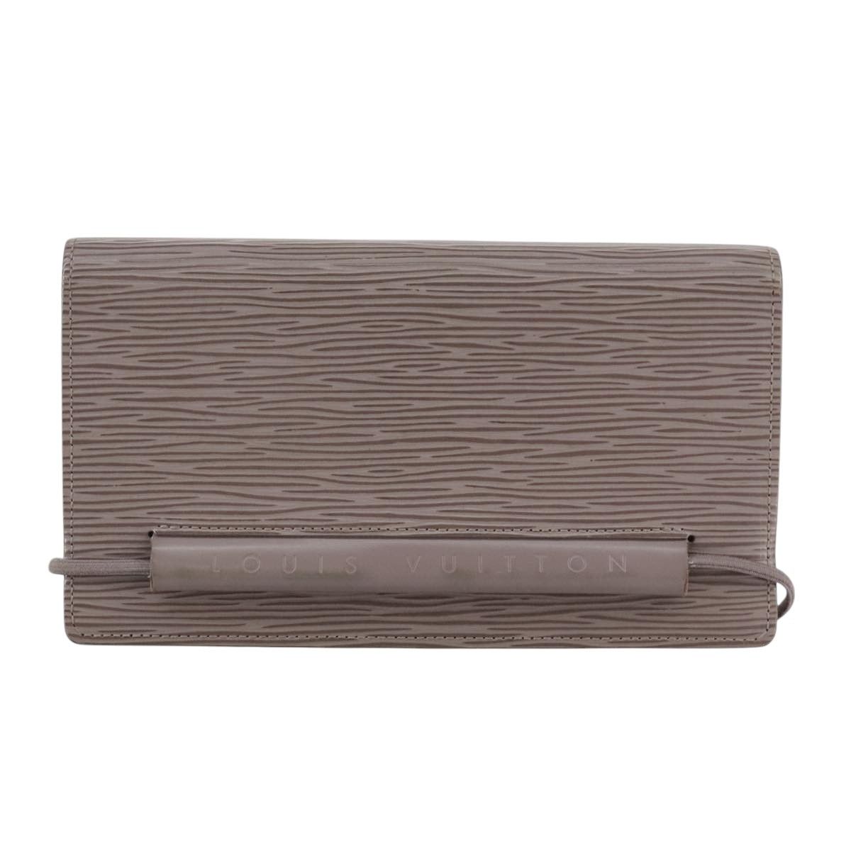 Louis Vuitton Agenda Grey Leather Wallet (Pre-Owned) Size ONE SIZE - 1 Thumbnail