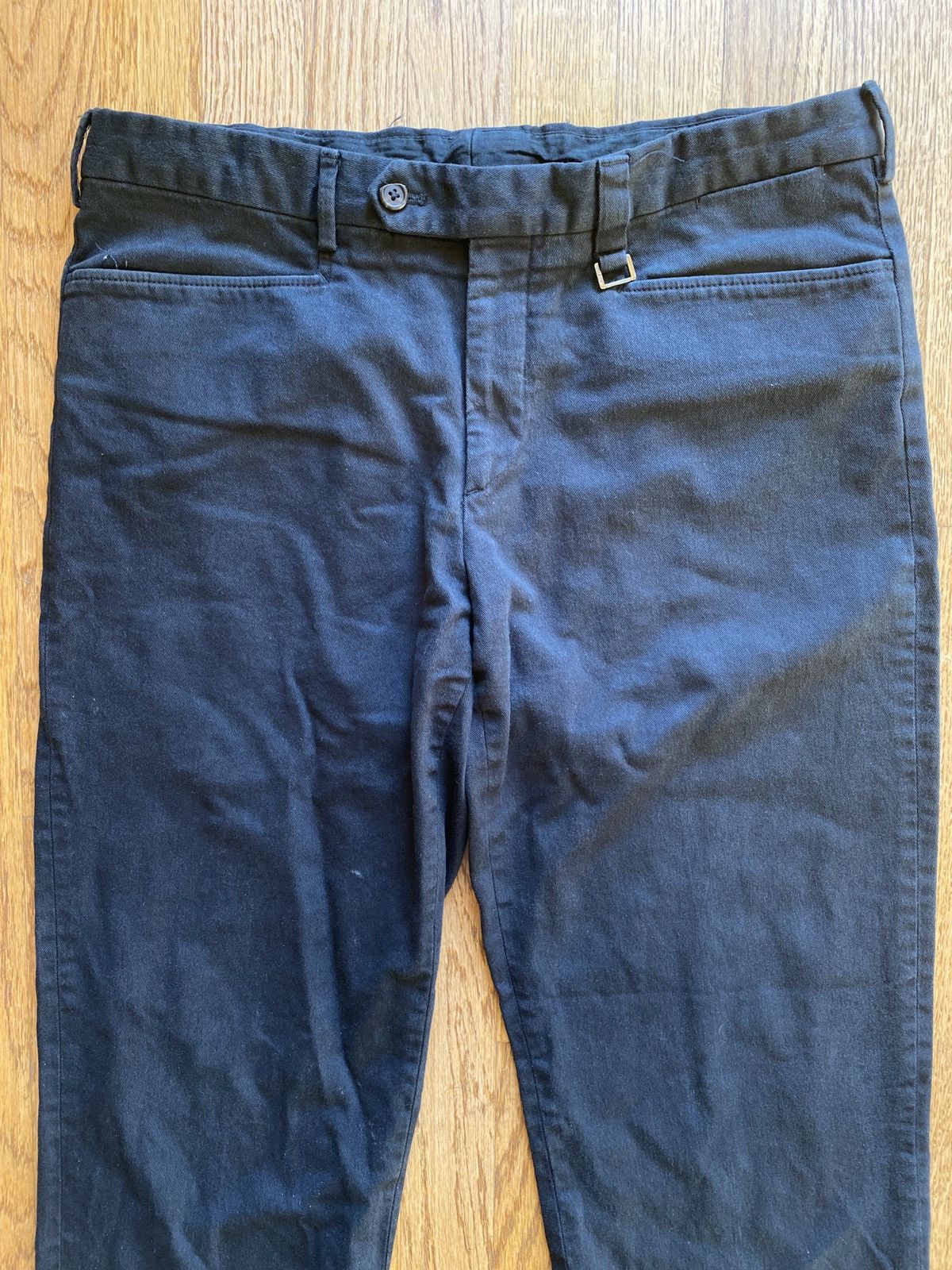Prada Prada Vintage Chino Pants Black Sz 50 EU Size US 34 / EU 50 - 3 Thumbnail