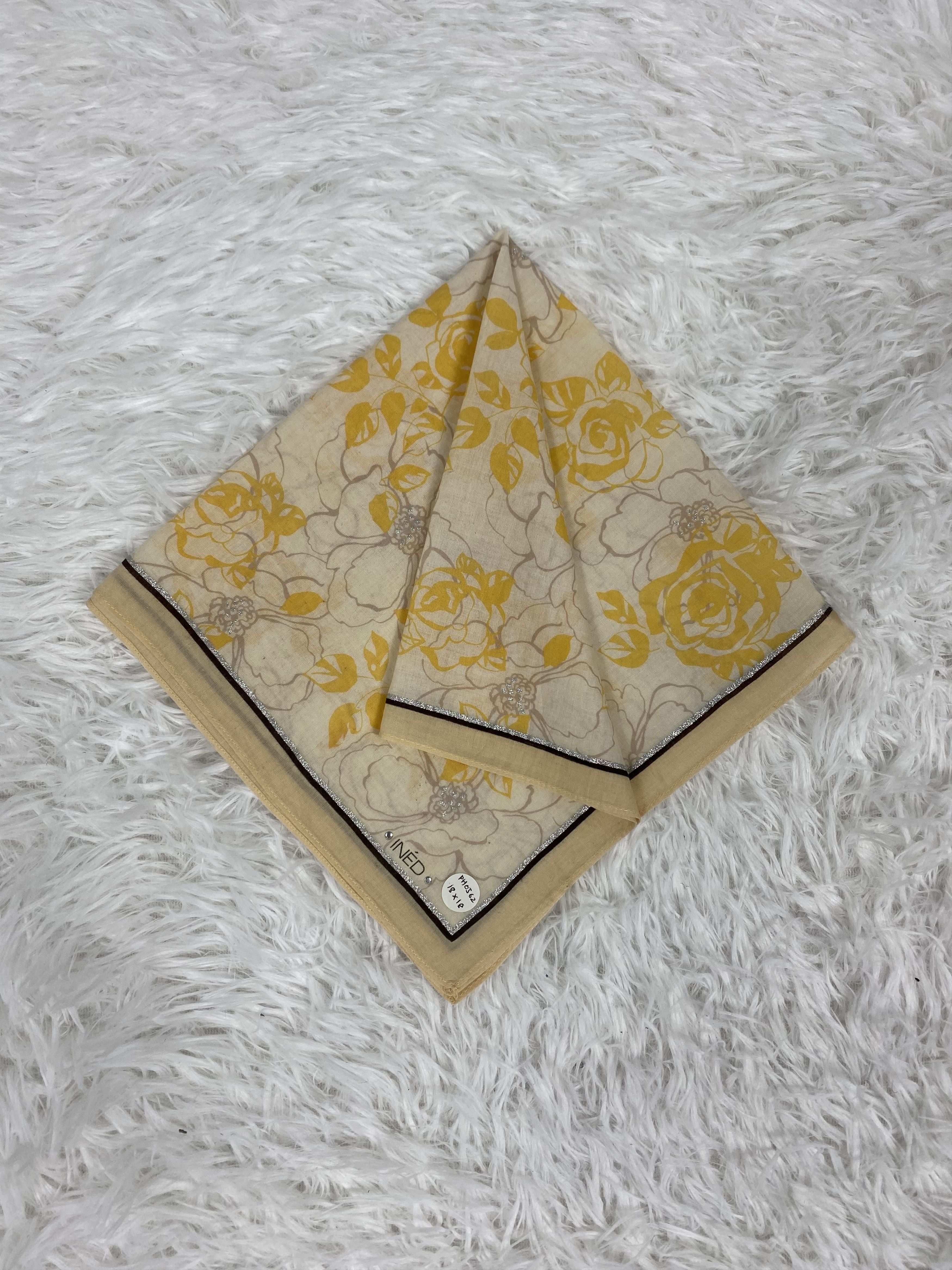 Vintage INED Handkerchief Neckerchief PH0562