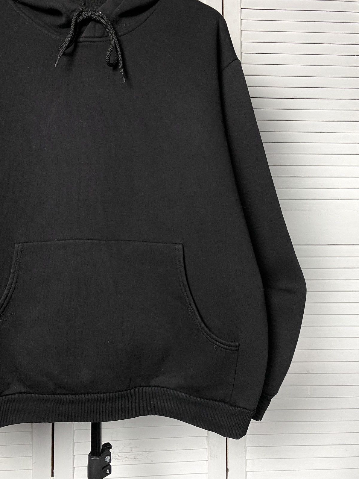 Handmade × Vintage Vintage Black ART Hoodie Back Multi Logo Amor Boxy Oversize Size US L / EU 52-54 / 3 - 5 Thumbnail
