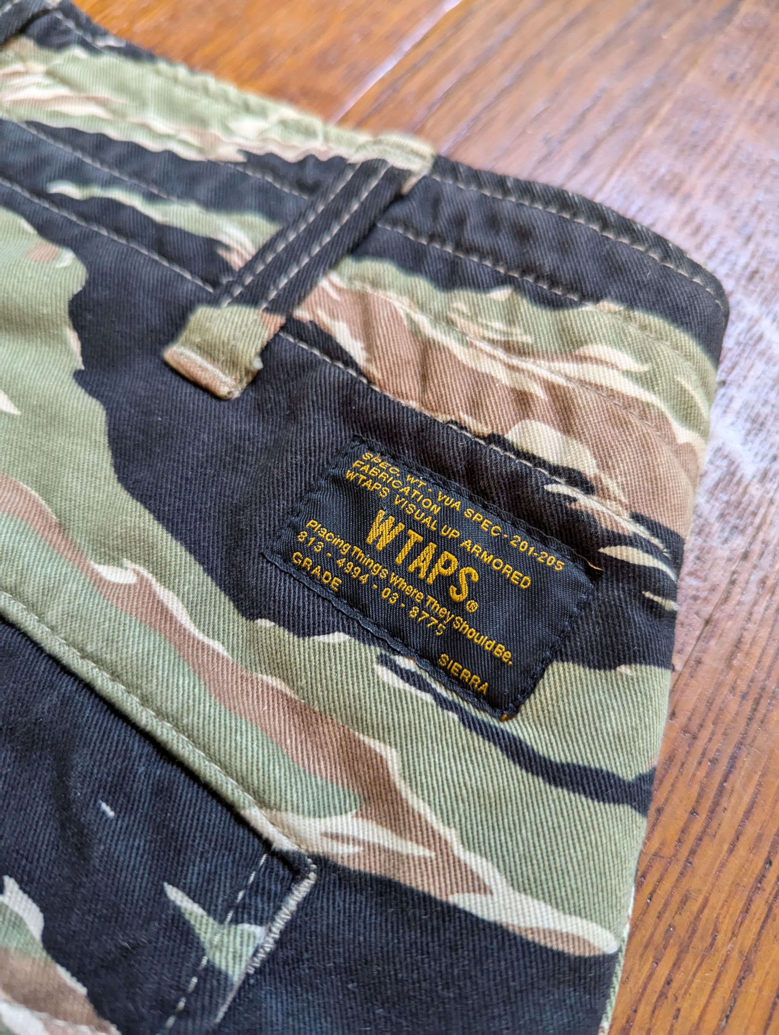 Wtaps Wtaps Jungle Chopped Cargo Shorts Size US 33 - 7 Thumbnail